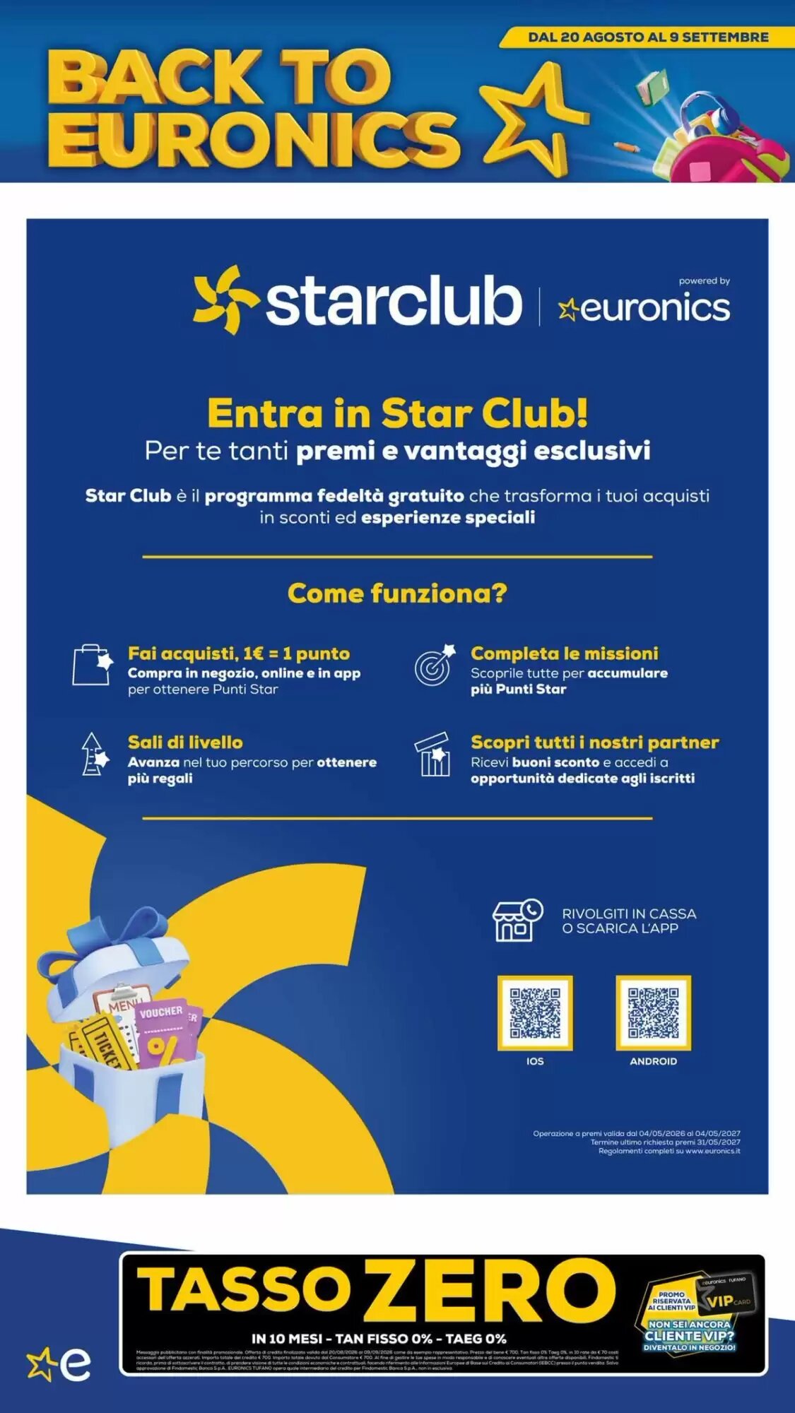 Volantino promozionale Euronics Tufano  valide dal 21/08/2026 - Pagina 42.