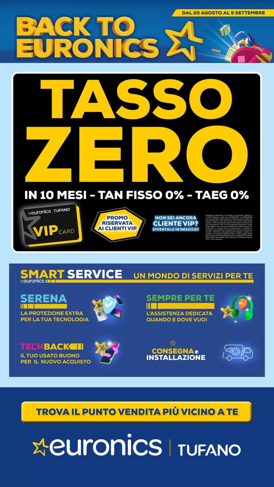 Volantino promozionale Euronics Tufano  valide dal 21/08/2026 - Pagina 44.