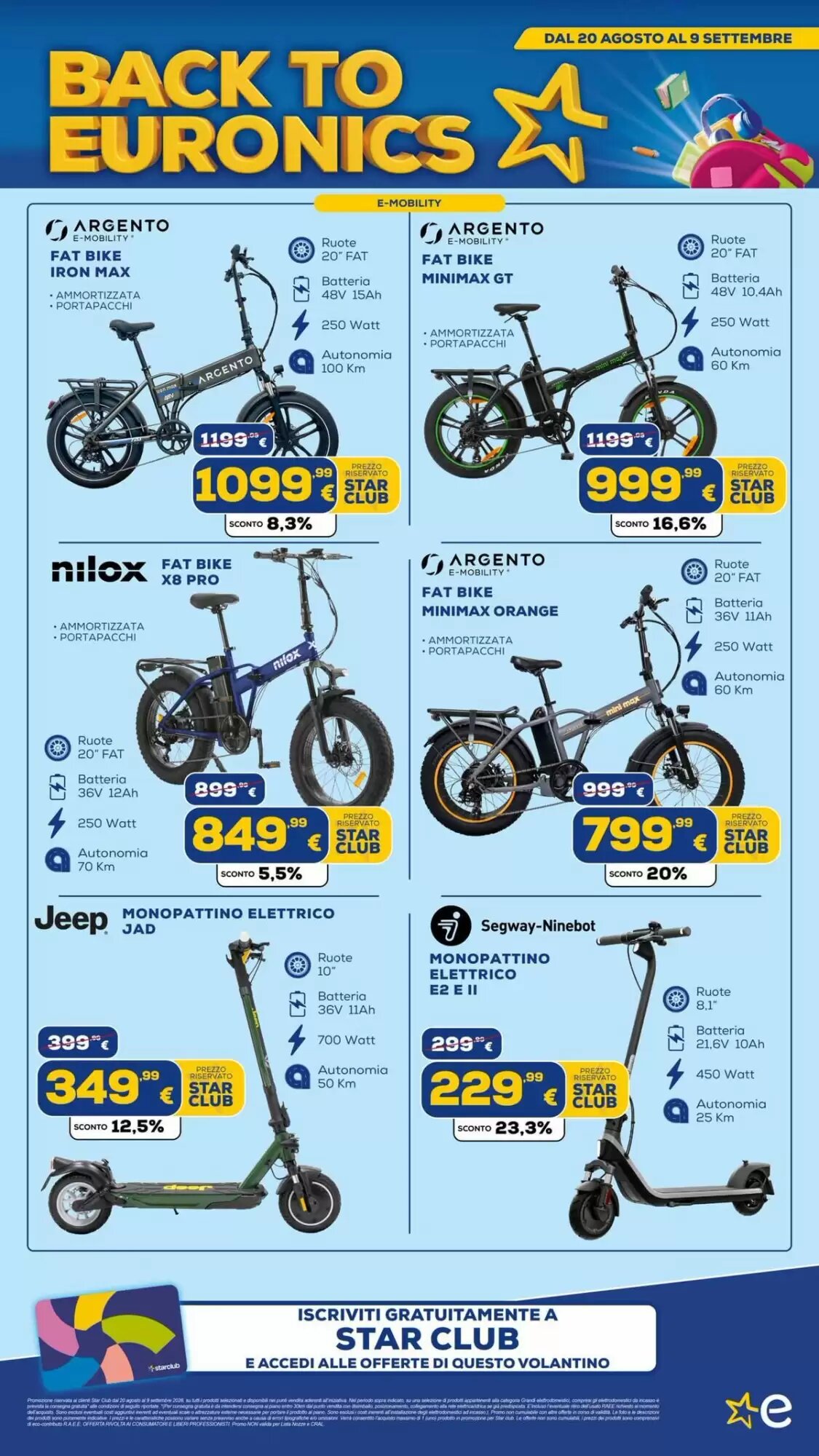 Volantino promozionale Euronics Tufano  valide dal 21/08/2026 - Pagina 9.