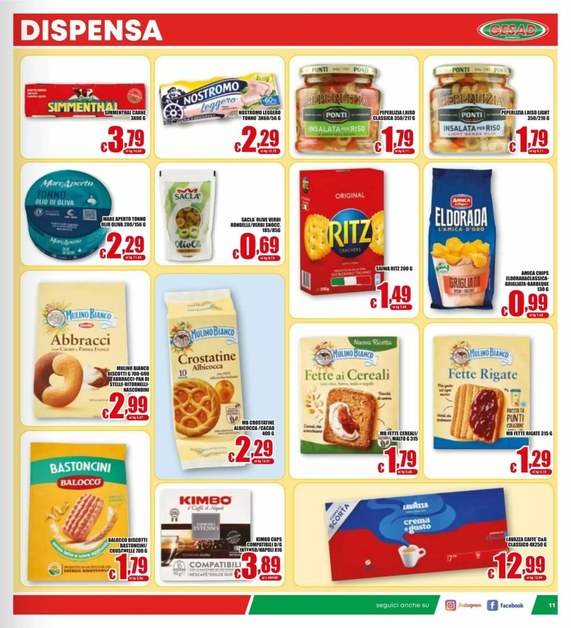 Volantino promozionale Gesad Supermercati  valide dal 21/08/2026 - Pagina 11.
