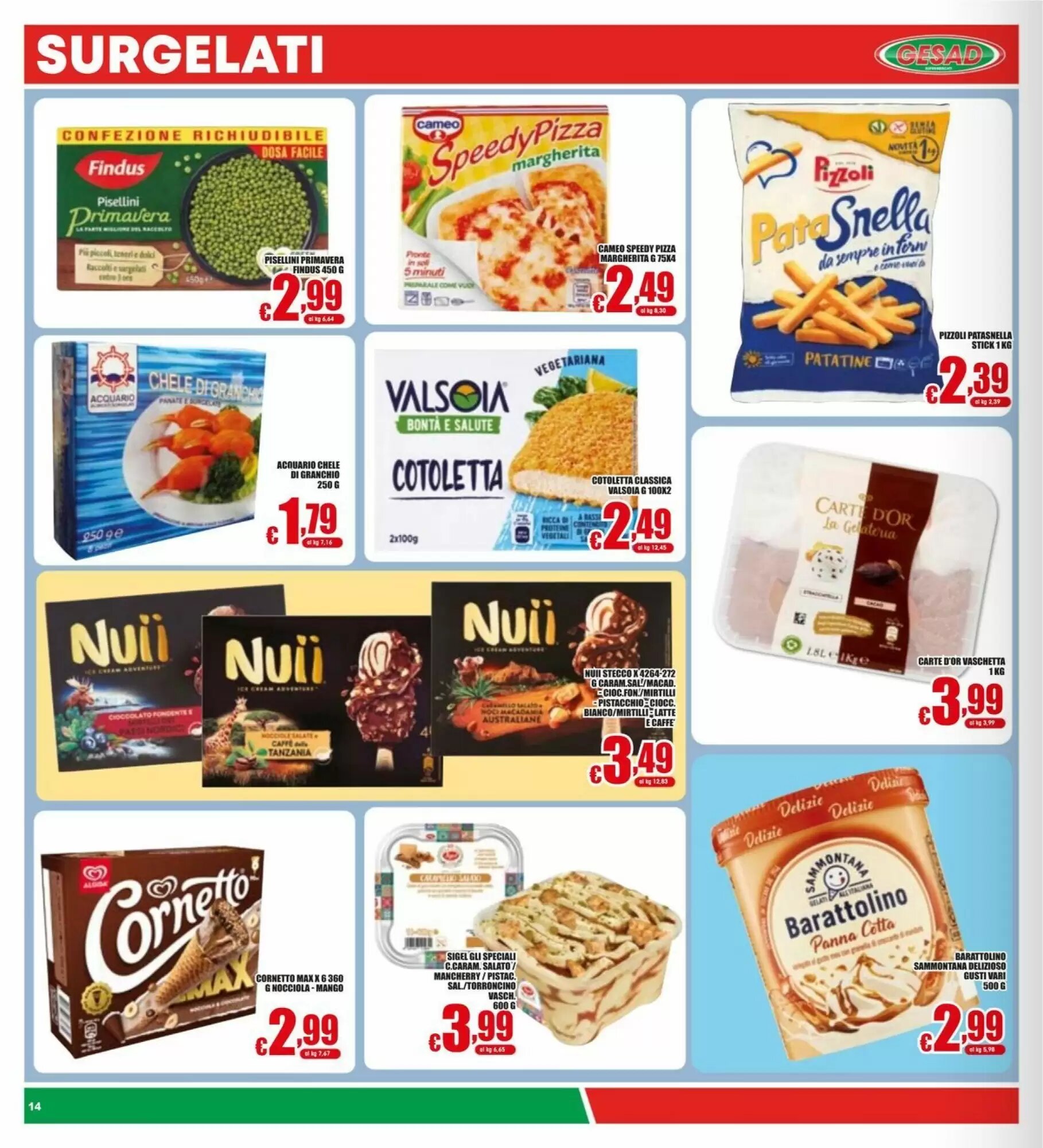 Volantino promozionale Gesad Supermercati  valide dal 21/08/2026 - Pagina 14.