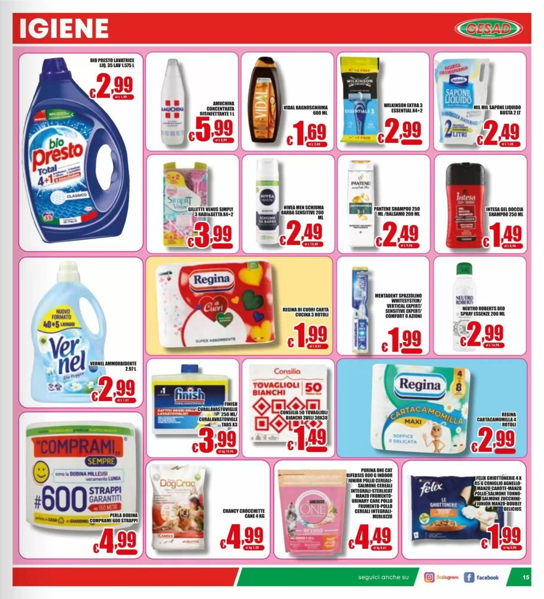 Volantino promozionale Gesad Supermercati  valide dal 21/08/2026 - Pagina 15.