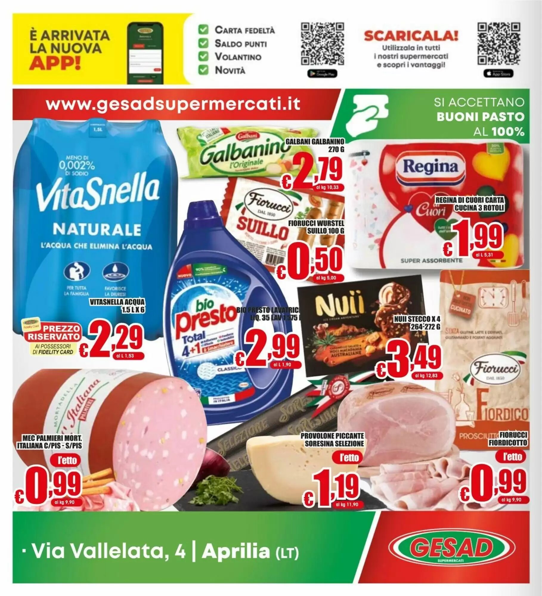 Volantino promozionale Gesad Supermercati  valide dal 21/08/2026 - Pagina 16.