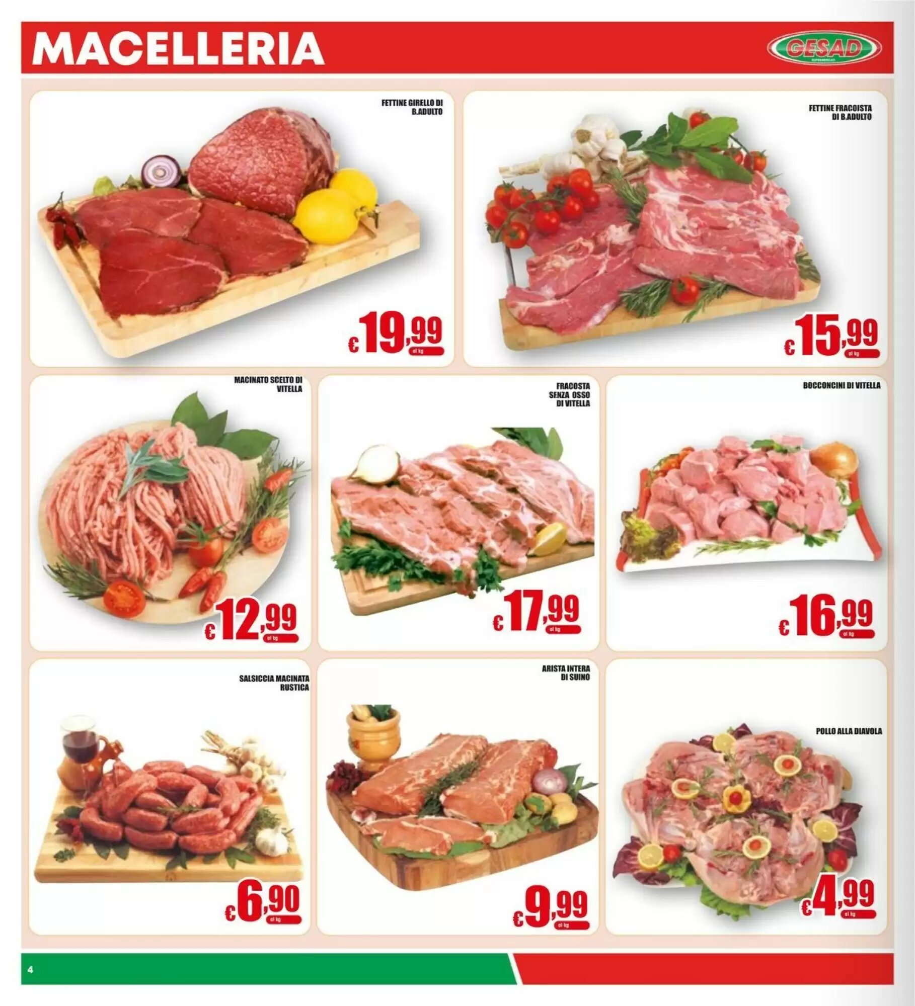 Volantino promozionale Gesad Supermercati  valide dal 21/08/2026 - Pagina 4.