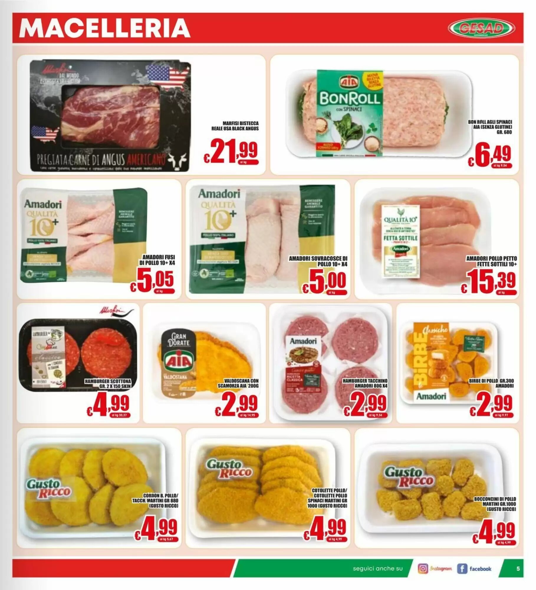 Volantino promozionale Gesad Supermercati  valide dal 21/08/2026 - Pagina 5.