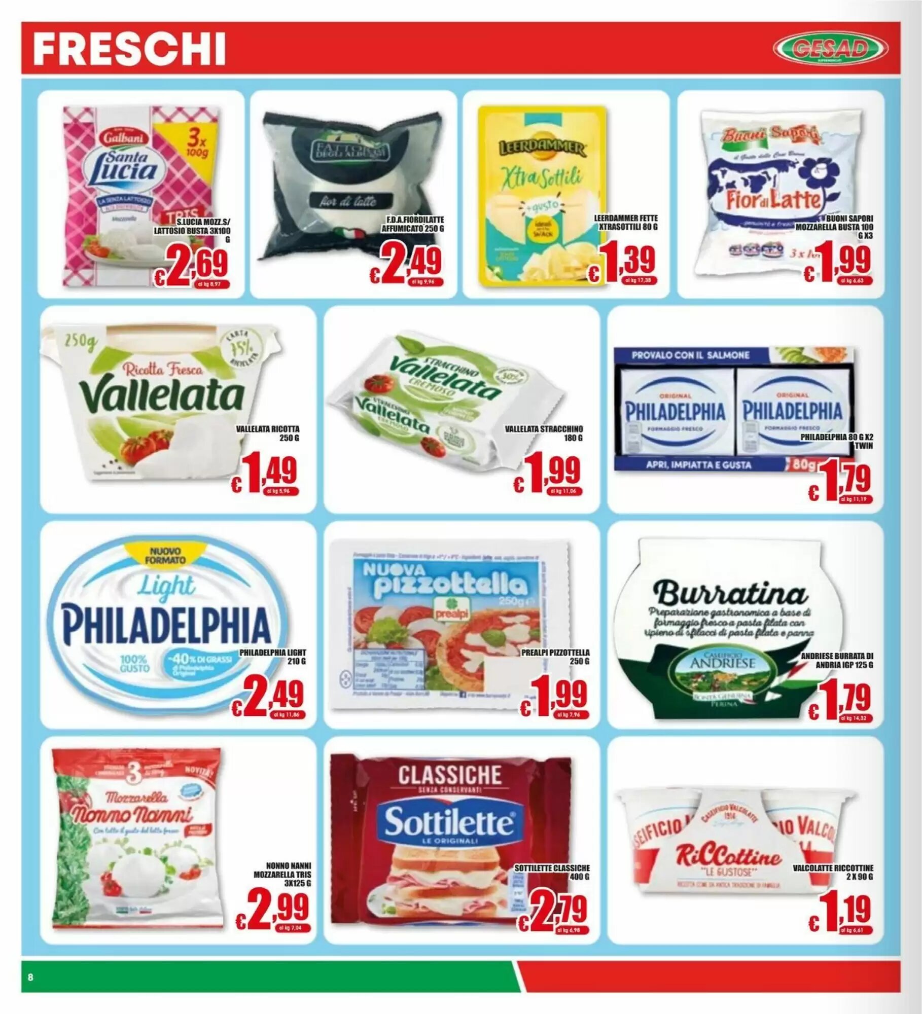 Volantino promozionale Gesad Supermercati  valide dal 21/08/2026 - Pagina 8.