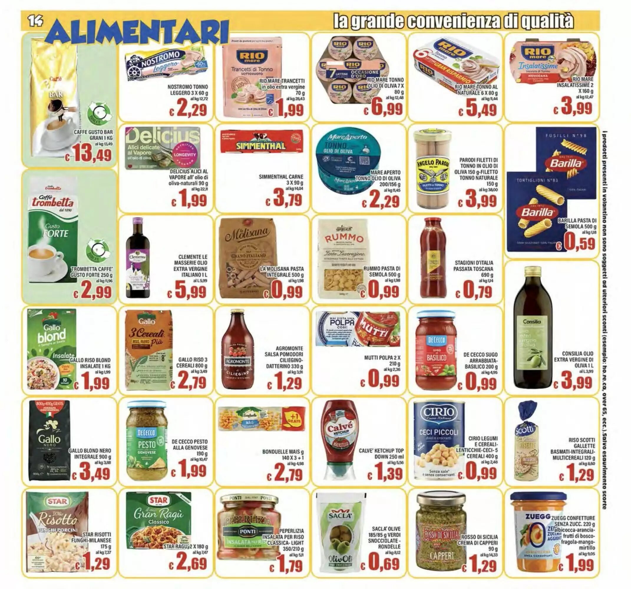 Volantino promozionale Top Supermercati  valide dal 21/08/2026 - Pagina 14.