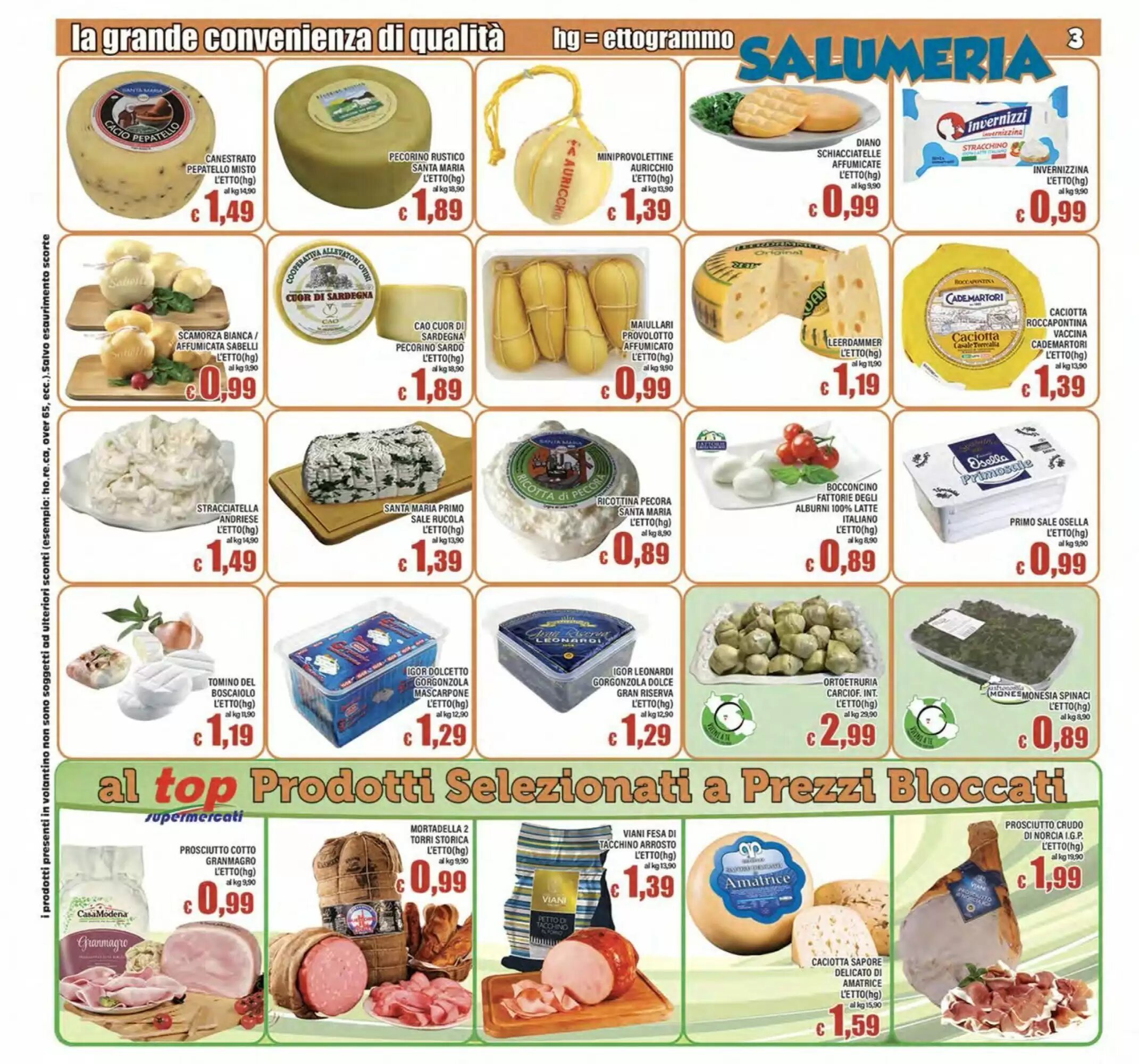 Volantino promozionale Top Supermercati  valide dal 21/08/2026 - Pagina 3.