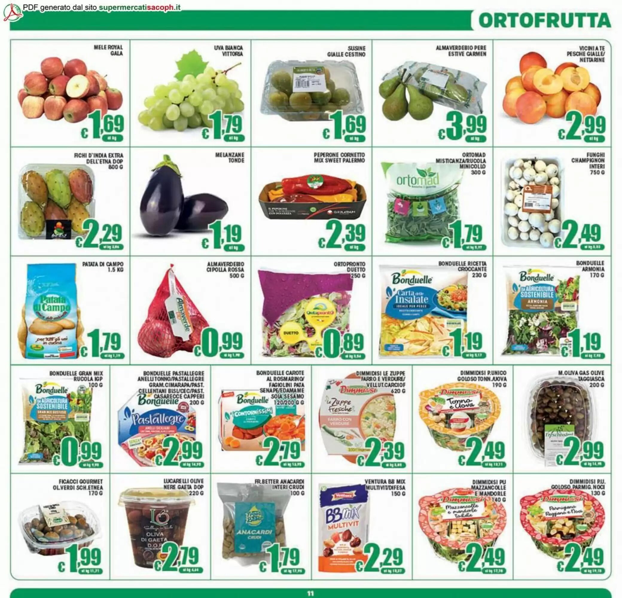 Volantino promozionale Sacoph  valide dal 21/08/2026 - Pagina 11.