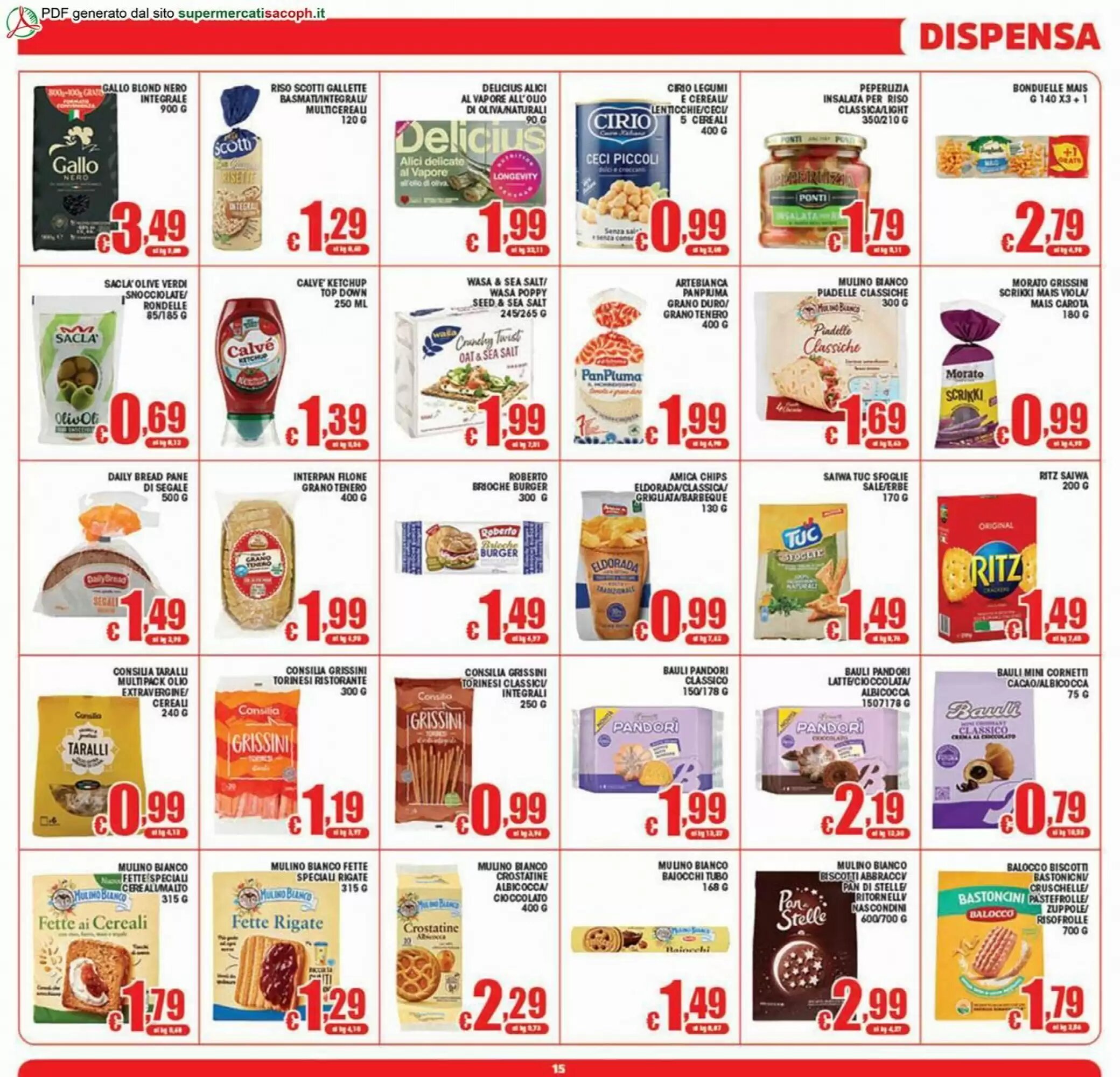Volantino promozionale Sacoph  valide dal 21/08/2026 - Pagina 15.