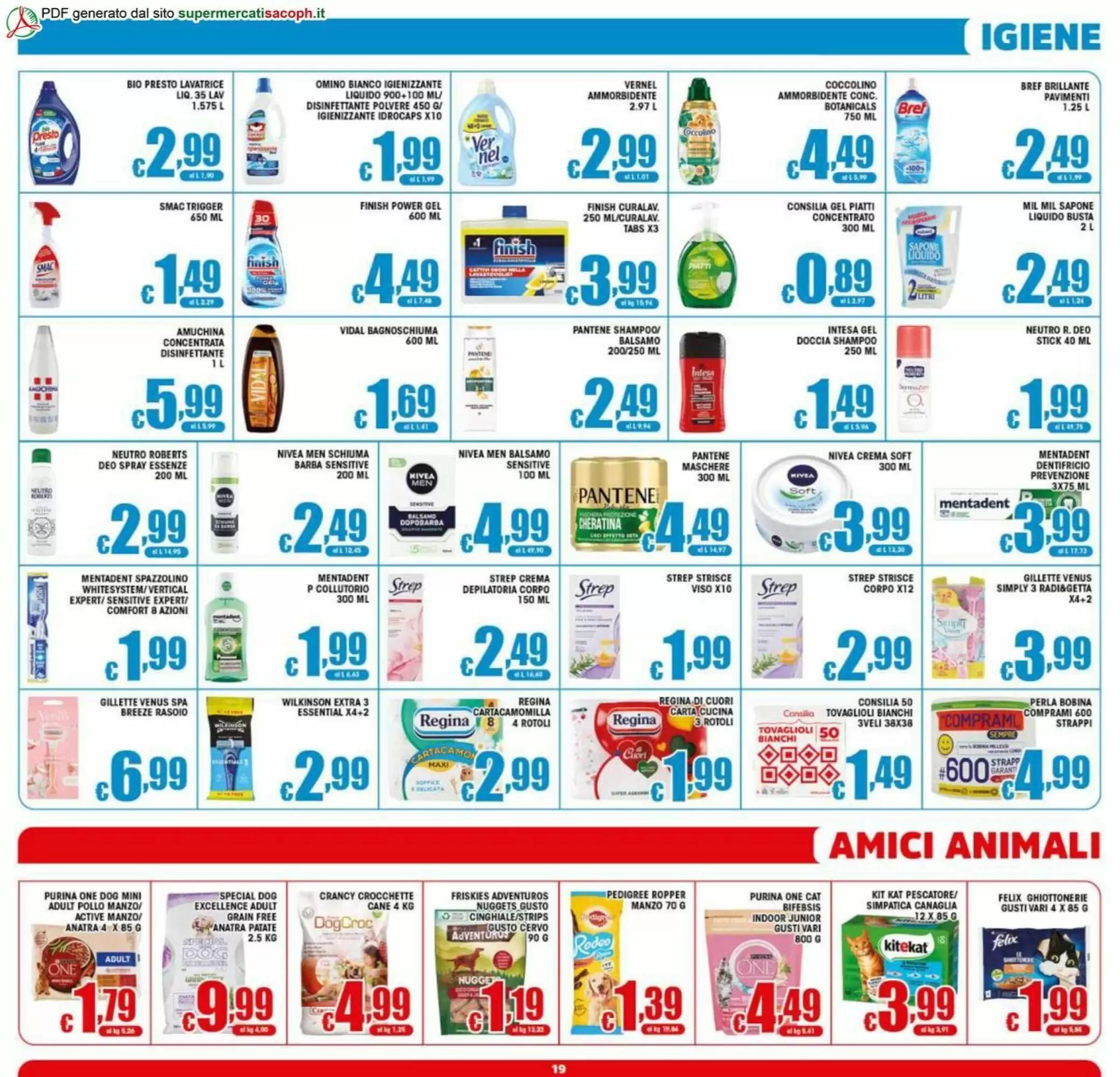 Volantino promozionale Sacoph  valide dal 21/08/2026 - Pagina 19.