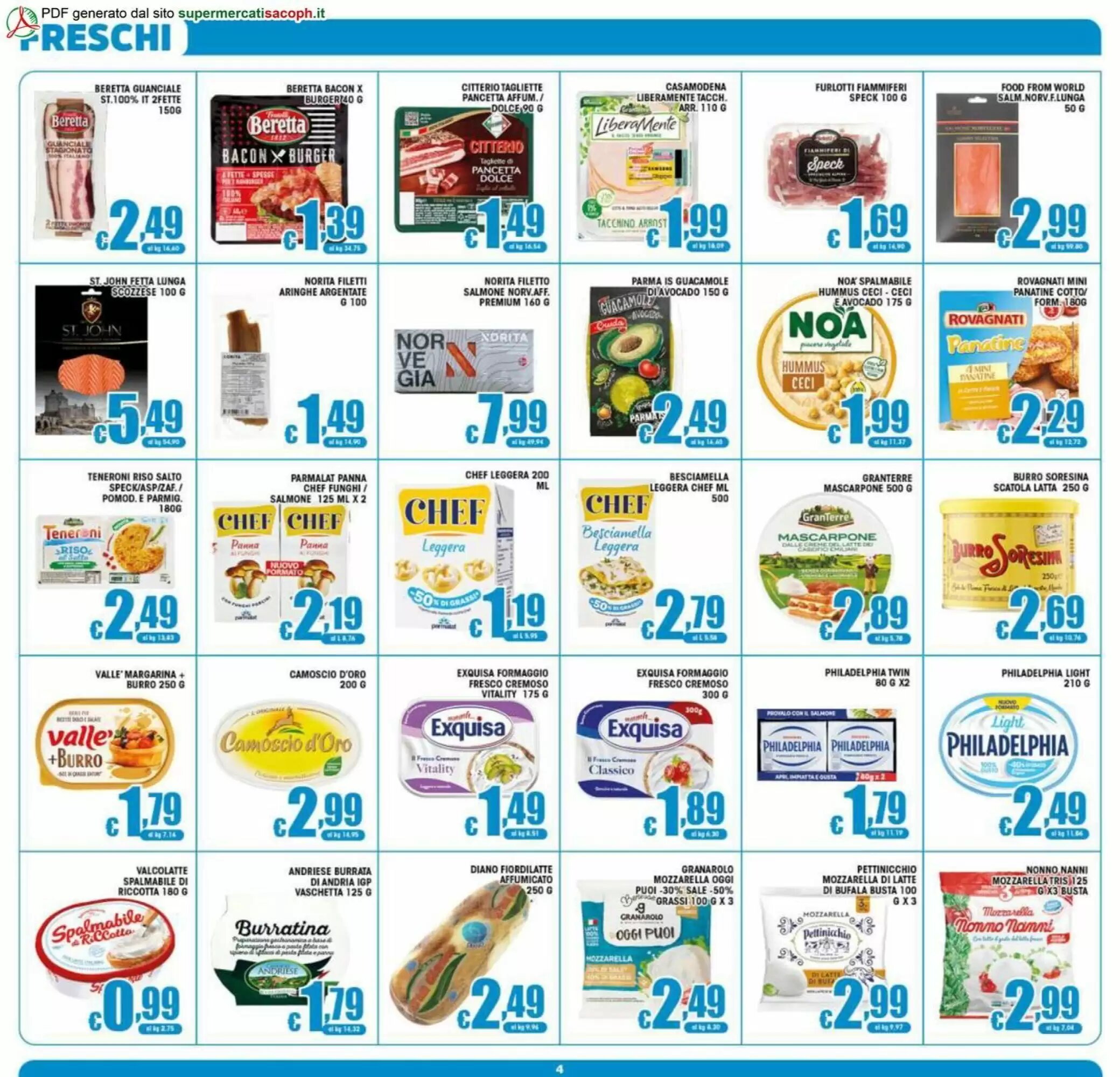 Volantino promozionale Sacoph  valide dal 21/08/2026 - Pagina 4.