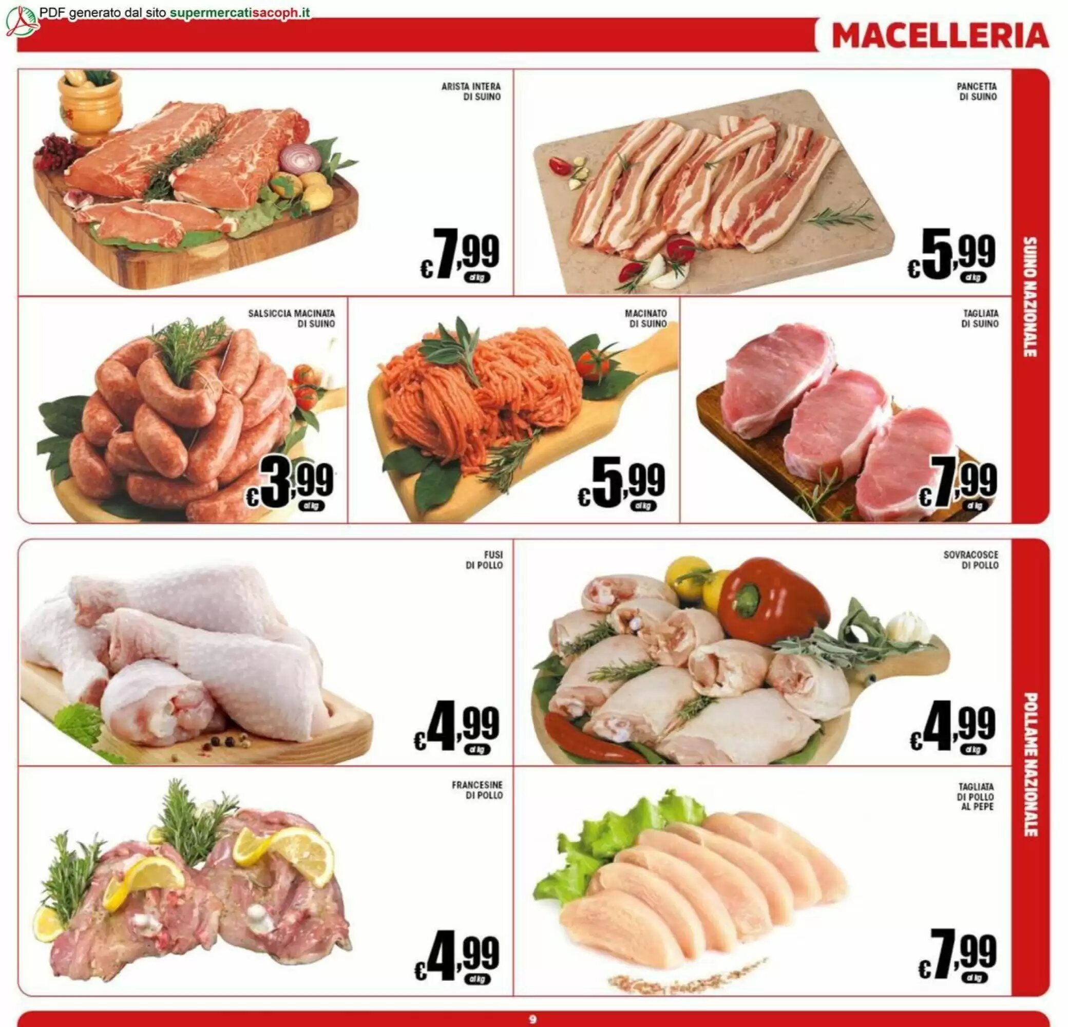 Volantino promozionale Sacoph  valide dal 21/08/2026 - Pagina 9.
