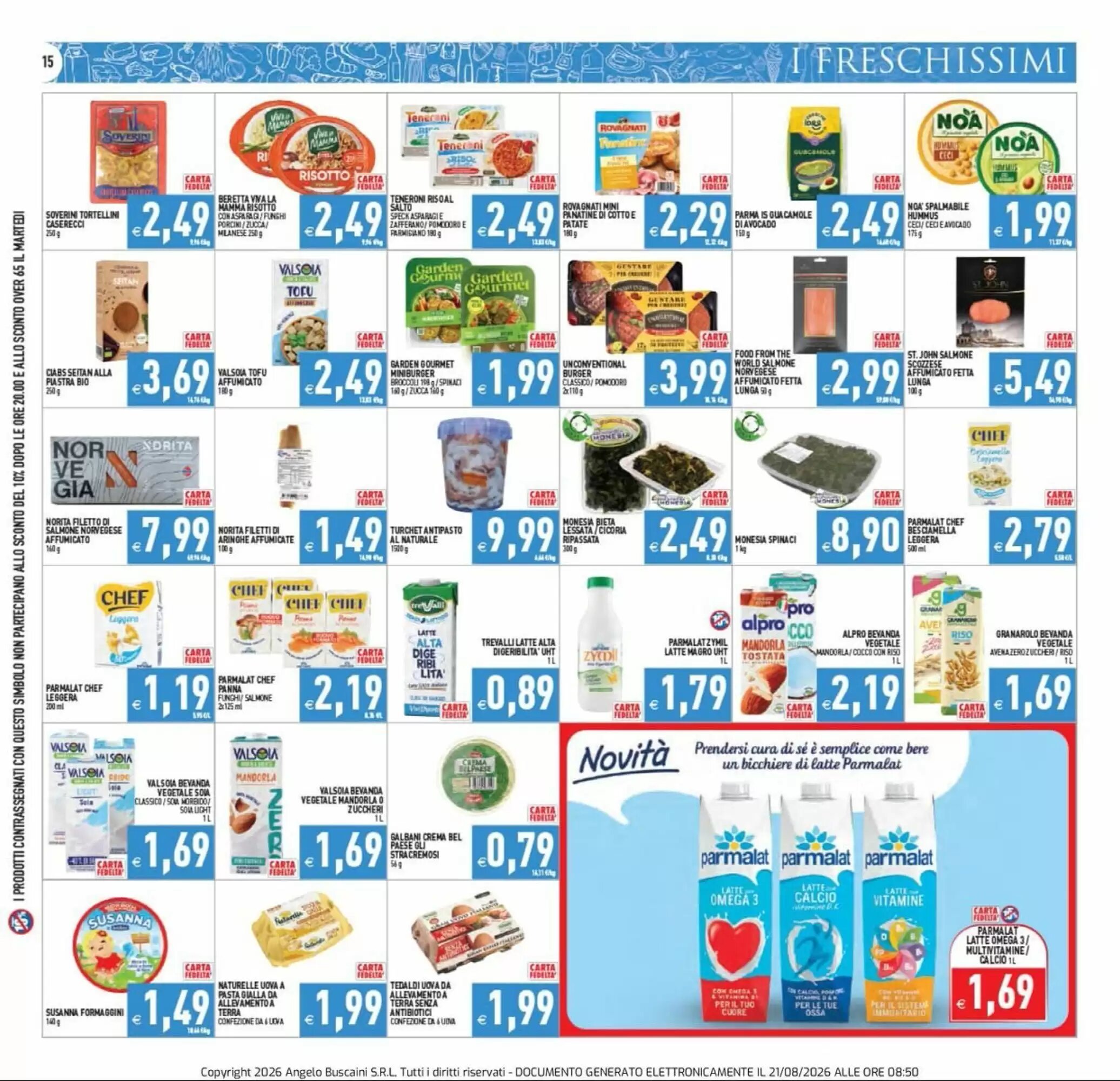 Volantino promozionale Supermercati Agorà  valide dal 21/08/2026 - Pagina 15.