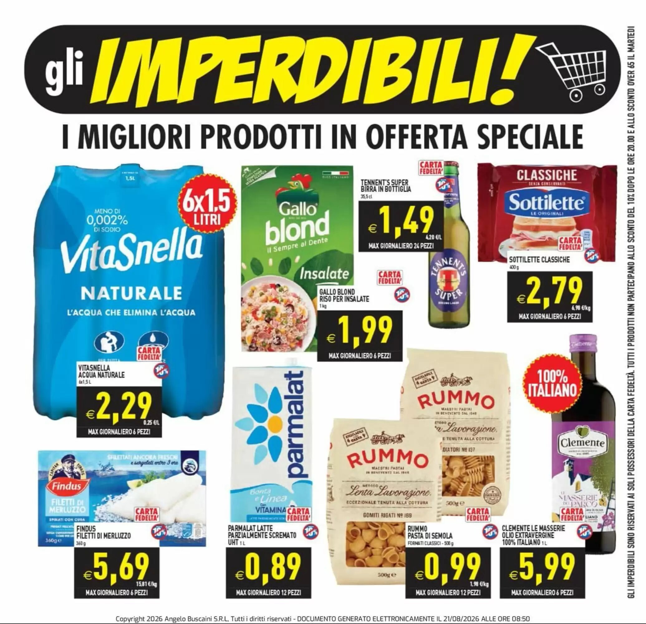 Volantino promozionale Supermercati Agorà  valide dal 21/08/2026 - Pagina 2.