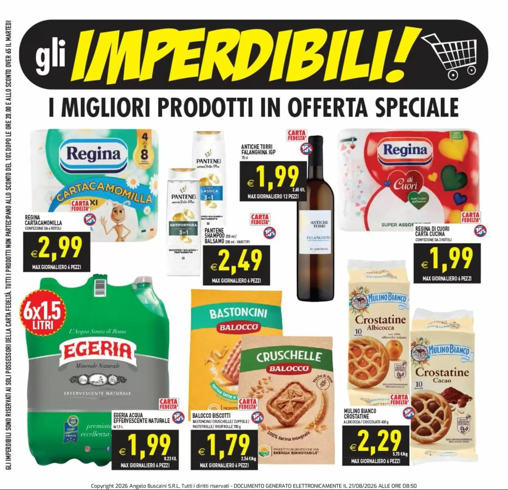 Volantino promozionale Supermercati Agorà  valide dal 21/08/2026 - Pagina 3.