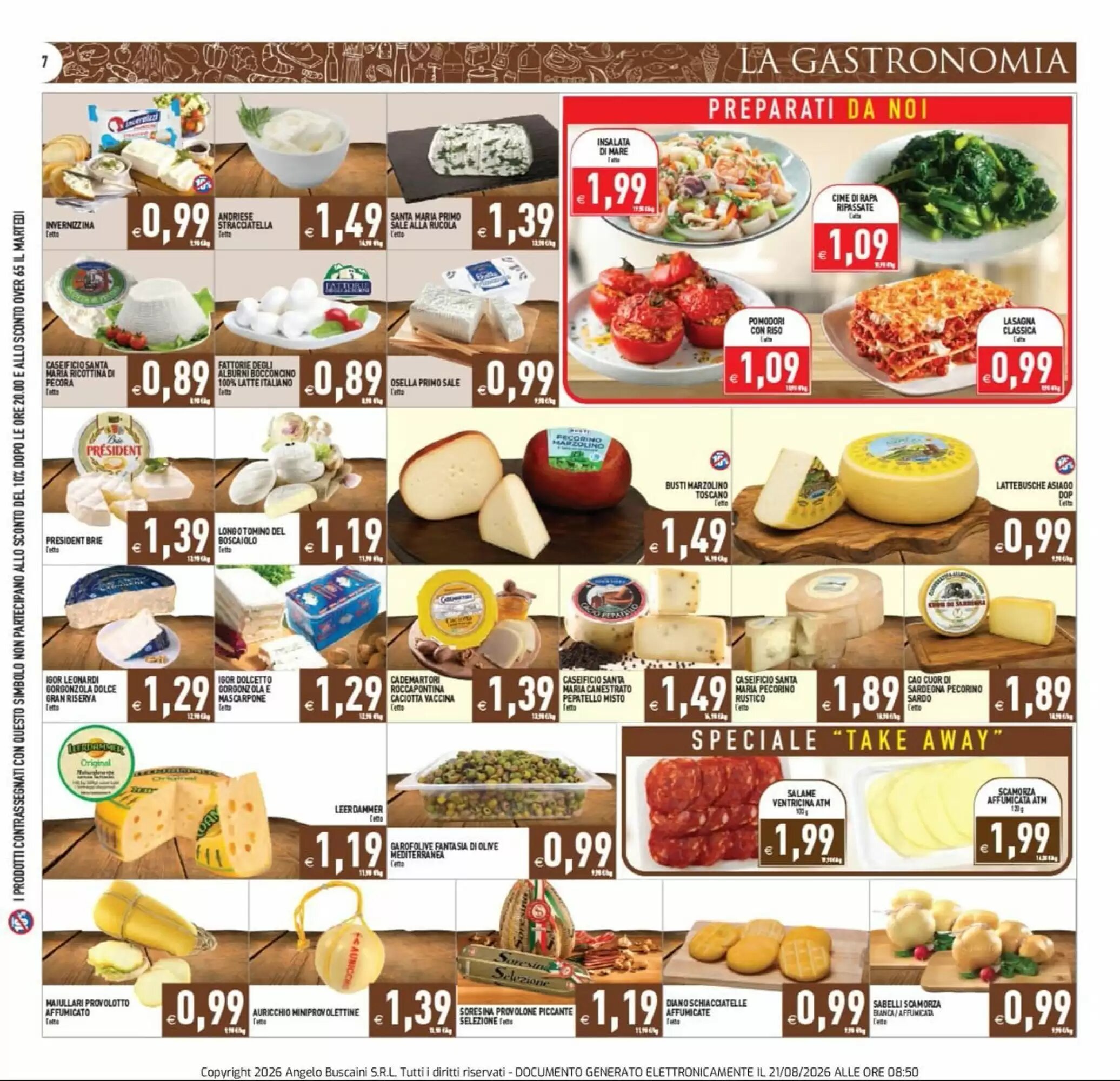 Volantino promozionale Supermercati Agorà  valide dal 21/08/2026 - Pagina 7.