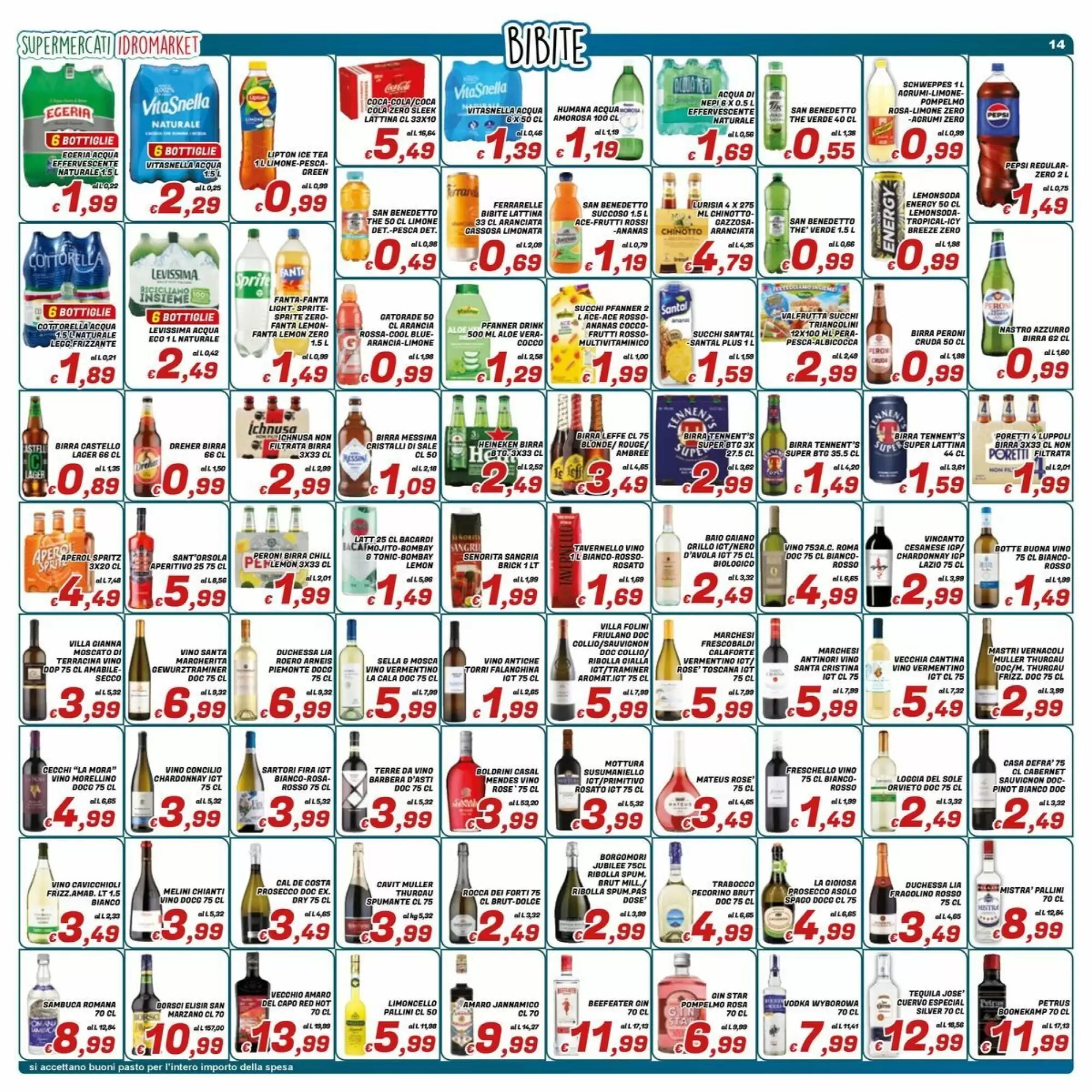 Volantino promozionale Idromarket  valide dal 21/08/2026 - Pagina 14.