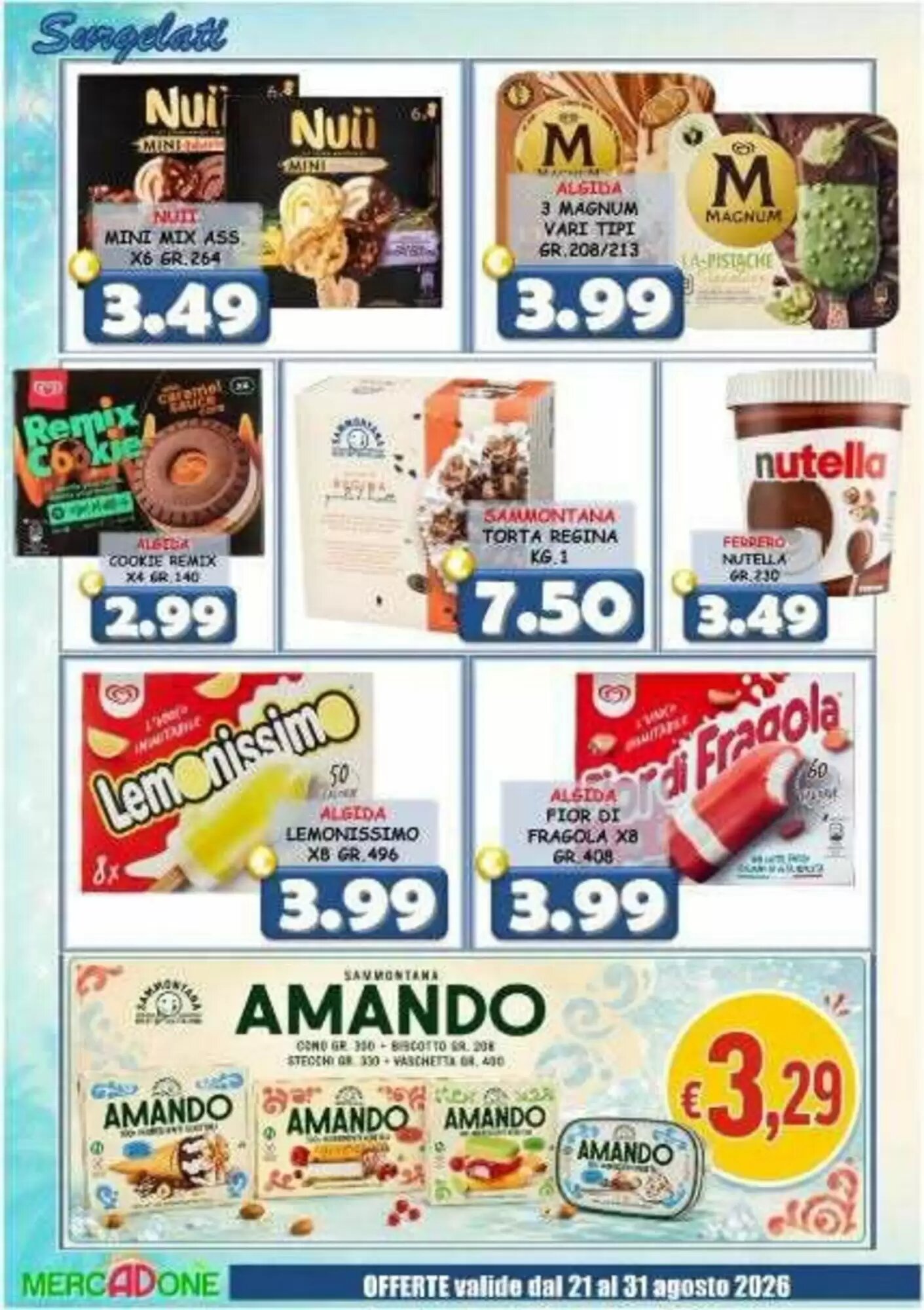 Volantino promozionale MercADone  valide dal 21/08/2026 - Pagina 12.