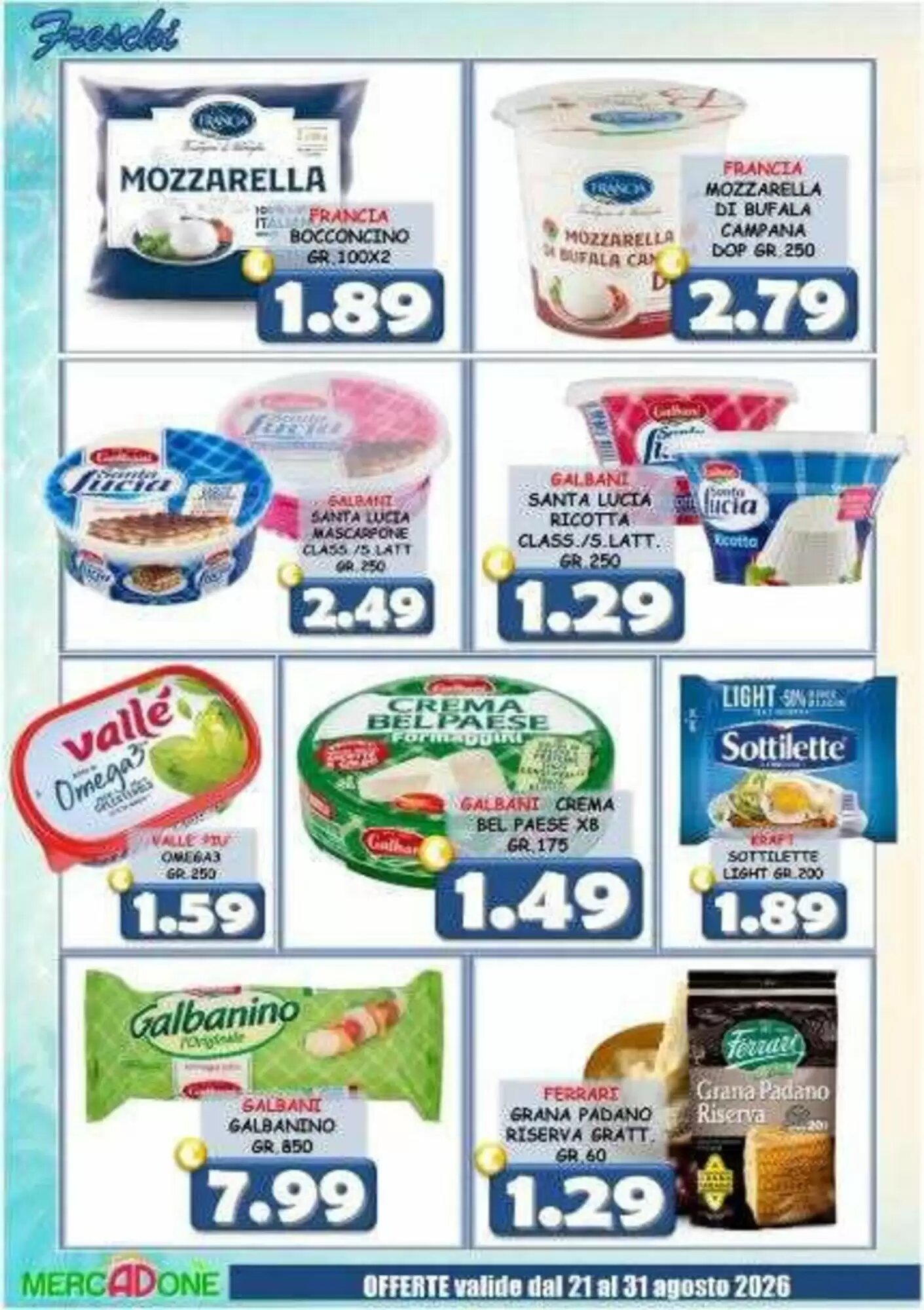Volantino promozionale MercADone  valide dal 21/08/2026 - Pagina 14.