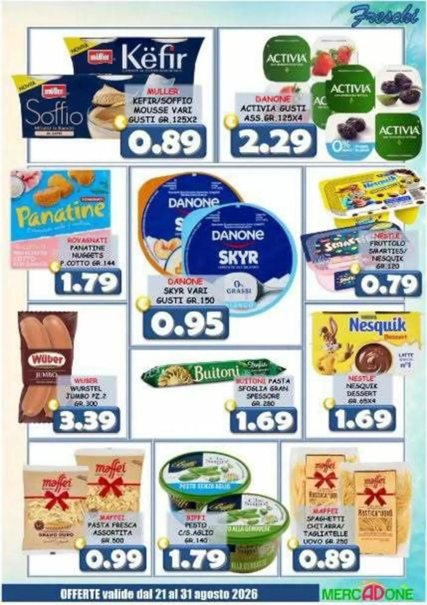 Volantino promozionale MercADone  valide dal 21/08/2026 - Pagina 15.