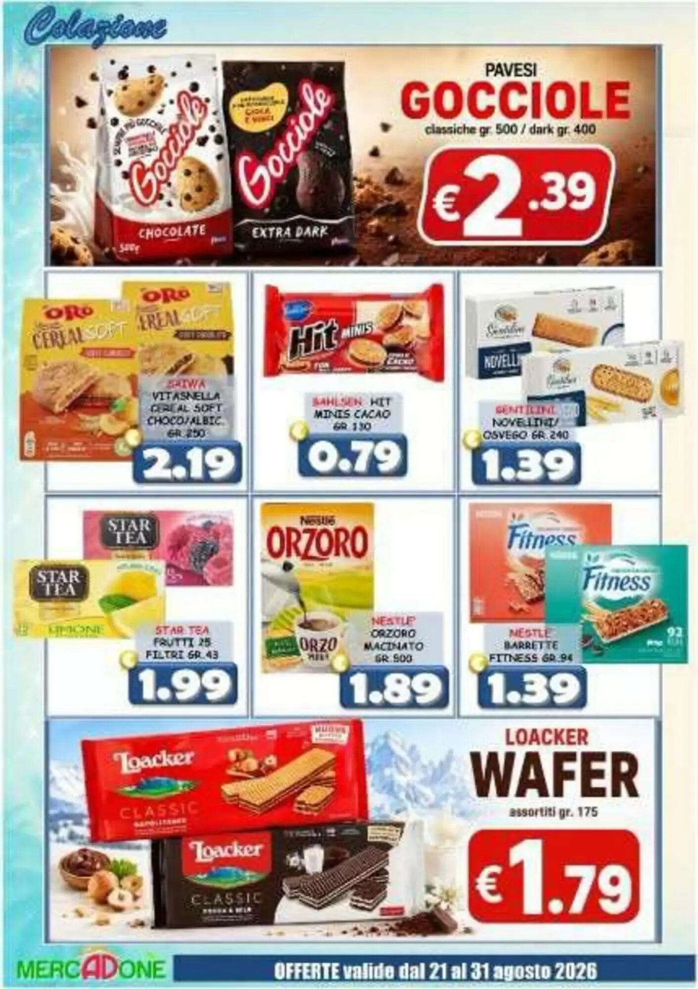 Volantino promozionale MercADone  valide dal 21/08/2026 - Pagina 16.