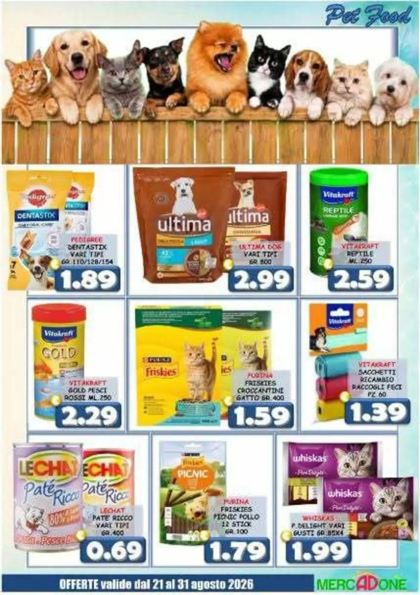 Volantino promozionale MercADone  valide dal 21/08/2026 - Pagina 24.