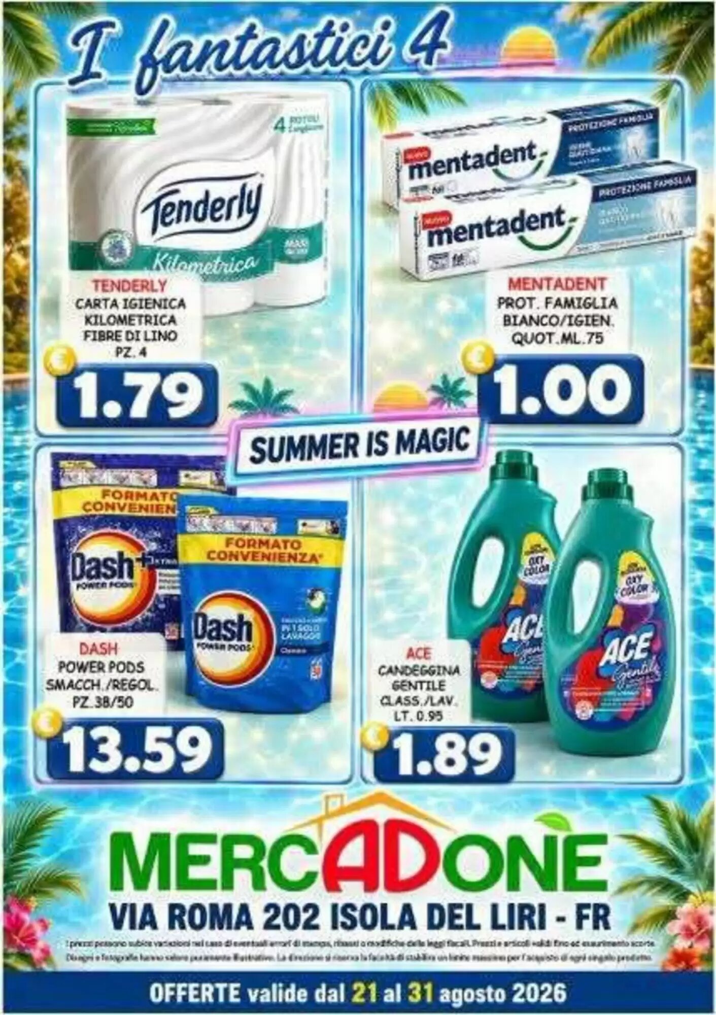Volantino promozionale MercADone  valide dal 21/08/2026 - Pagina 27.