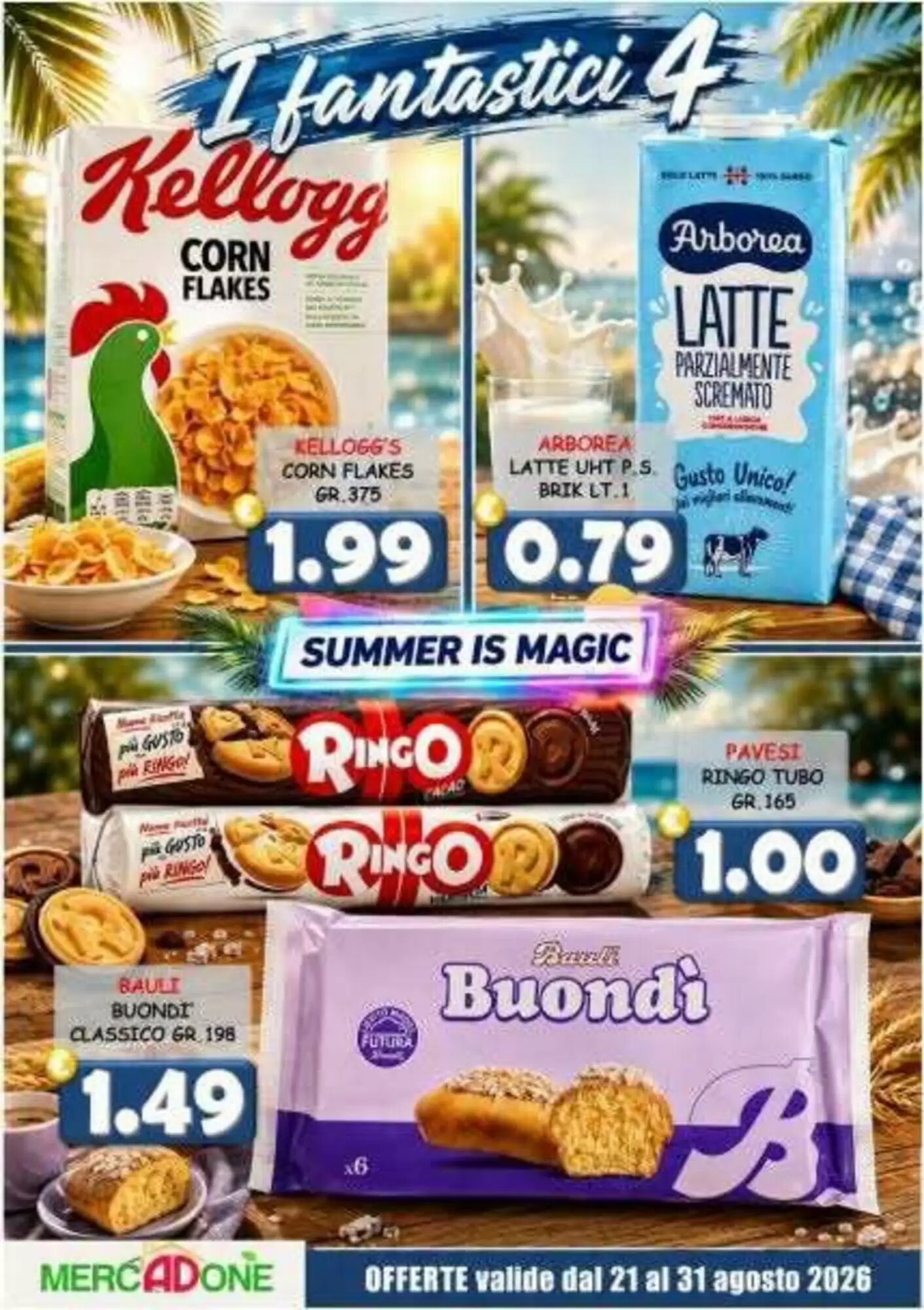 Volantino promozionale MercADone  valide dal 21/08/2026 - Pagina 4.
