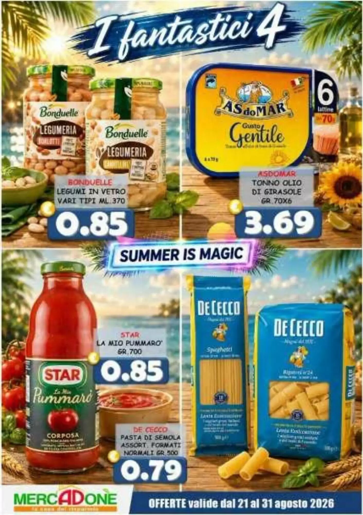 Volantino promozionale MercADone  valide dal 21/08/2026 - Pagina 6.
