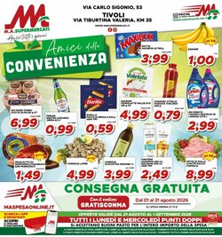 Volantino promozionale MA Supermercati  valide dal 21/08/2026
