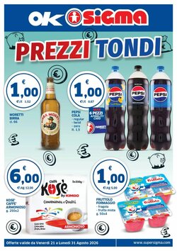 Volantino promozionale Ok Sigma  valide dal 21/08/2026