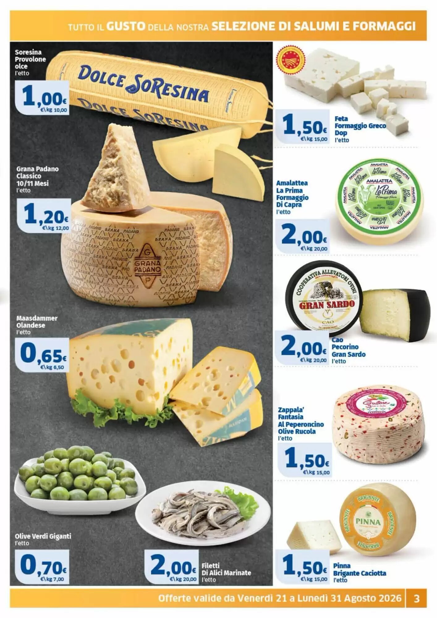 Volantino promozionale Ok Sigma  valide dal 21/08/2026 - Pagina 3.