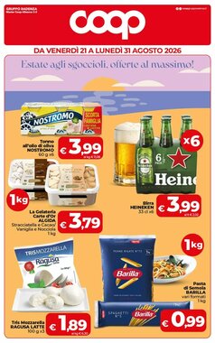 Volantino promozionale Coop  valide dal 21/08/2026