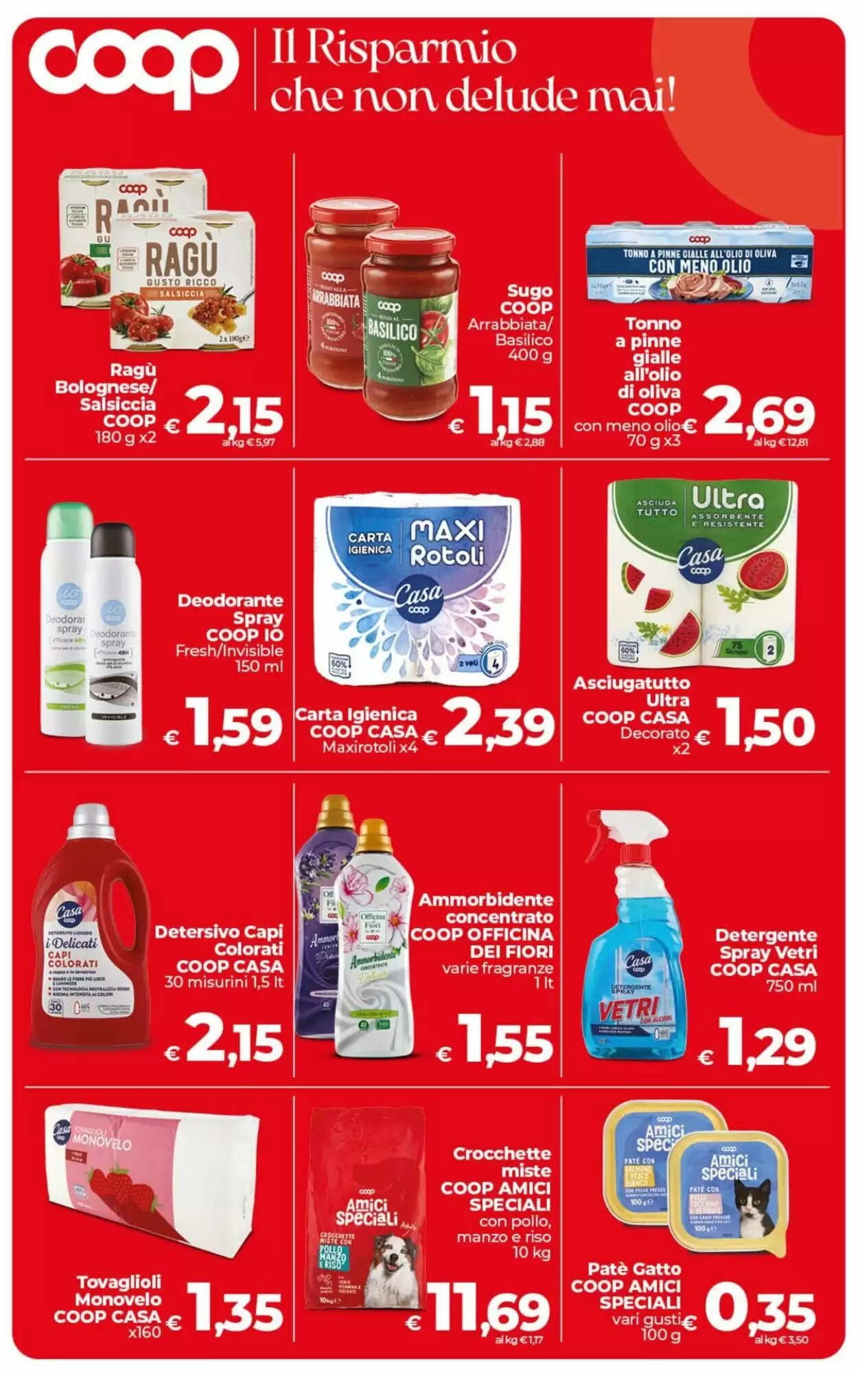 Volantino promozionale Coop  valide dal 21/08/2026 - Pagina 9.