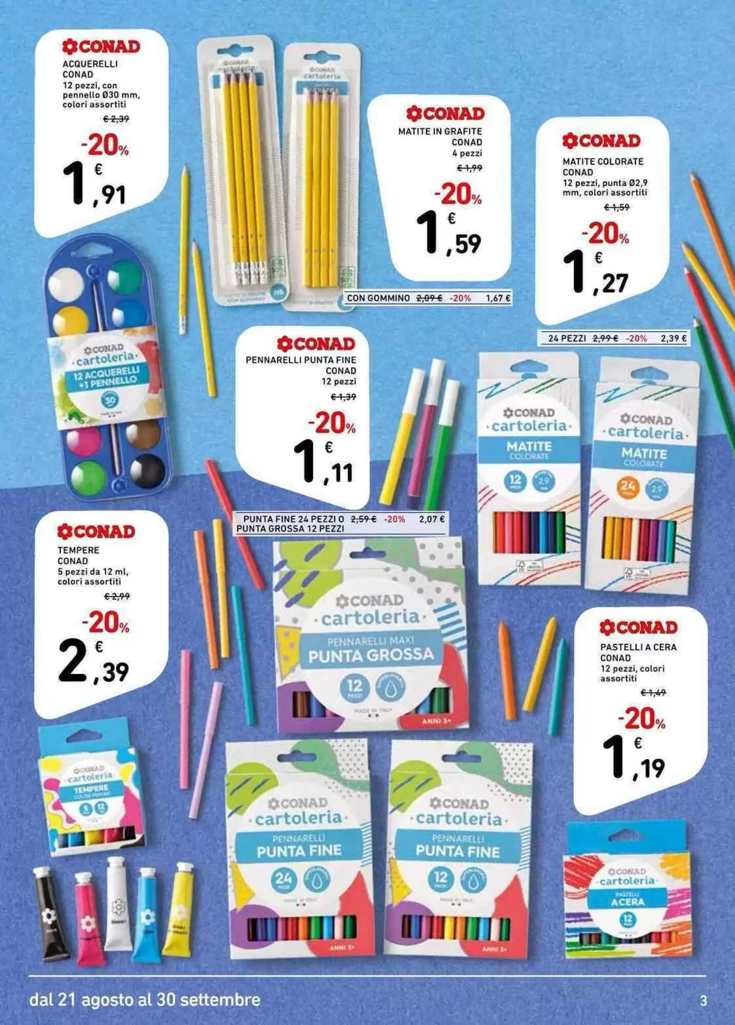 Volantino promozionale Conad  valide dal 21/08/2026 - Pagina 3.