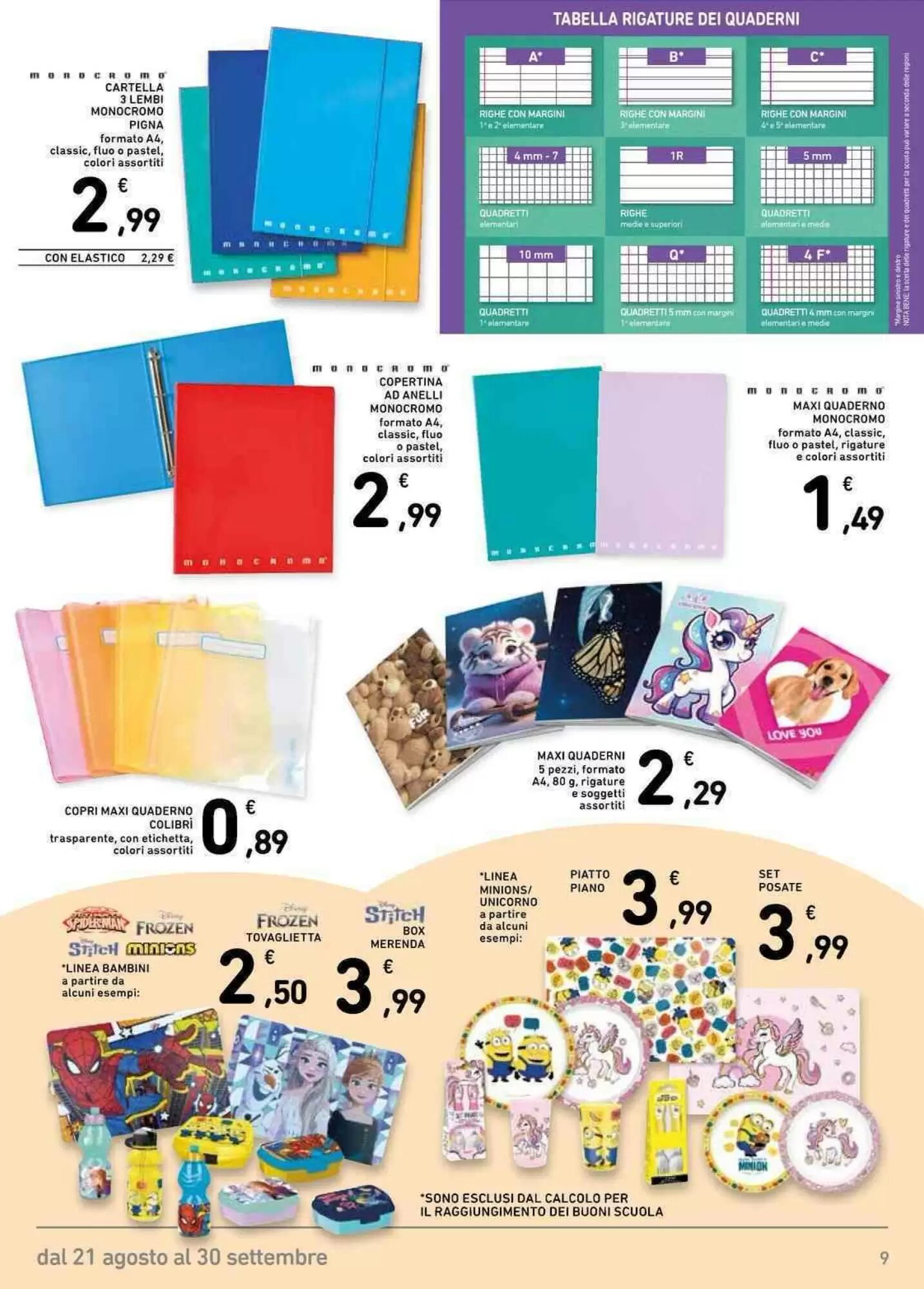 Volantino promozionale Conad  valide dal 21/08/2026 - Pagina 9.