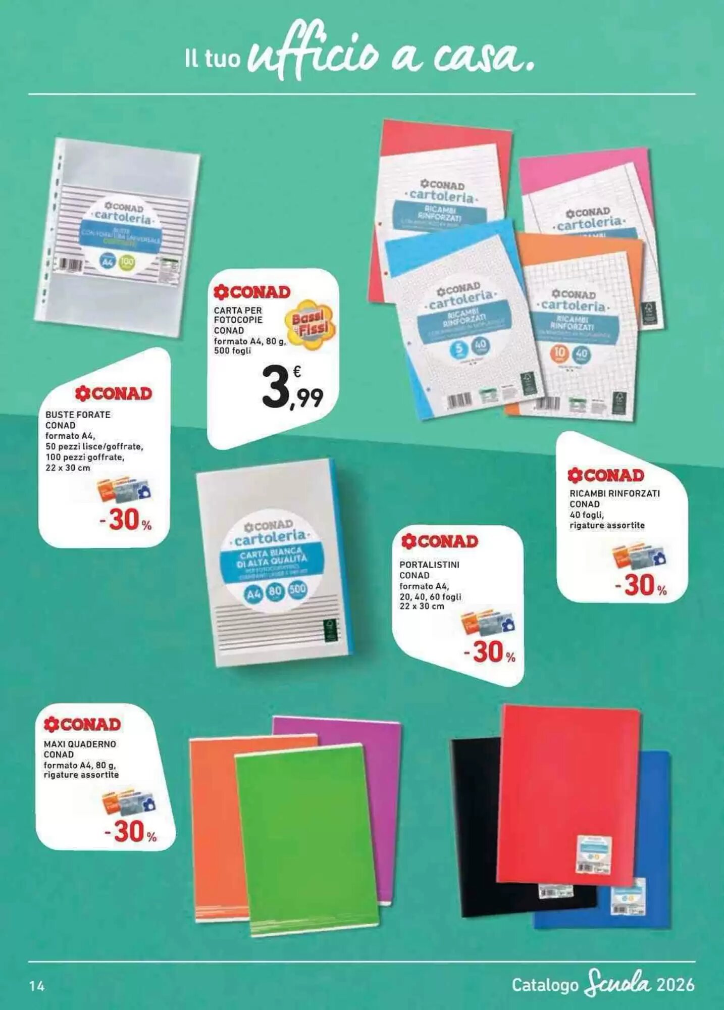 Volantino promozionale Conad Superstore  valide dal 21/08/2026 - Pagina 14.