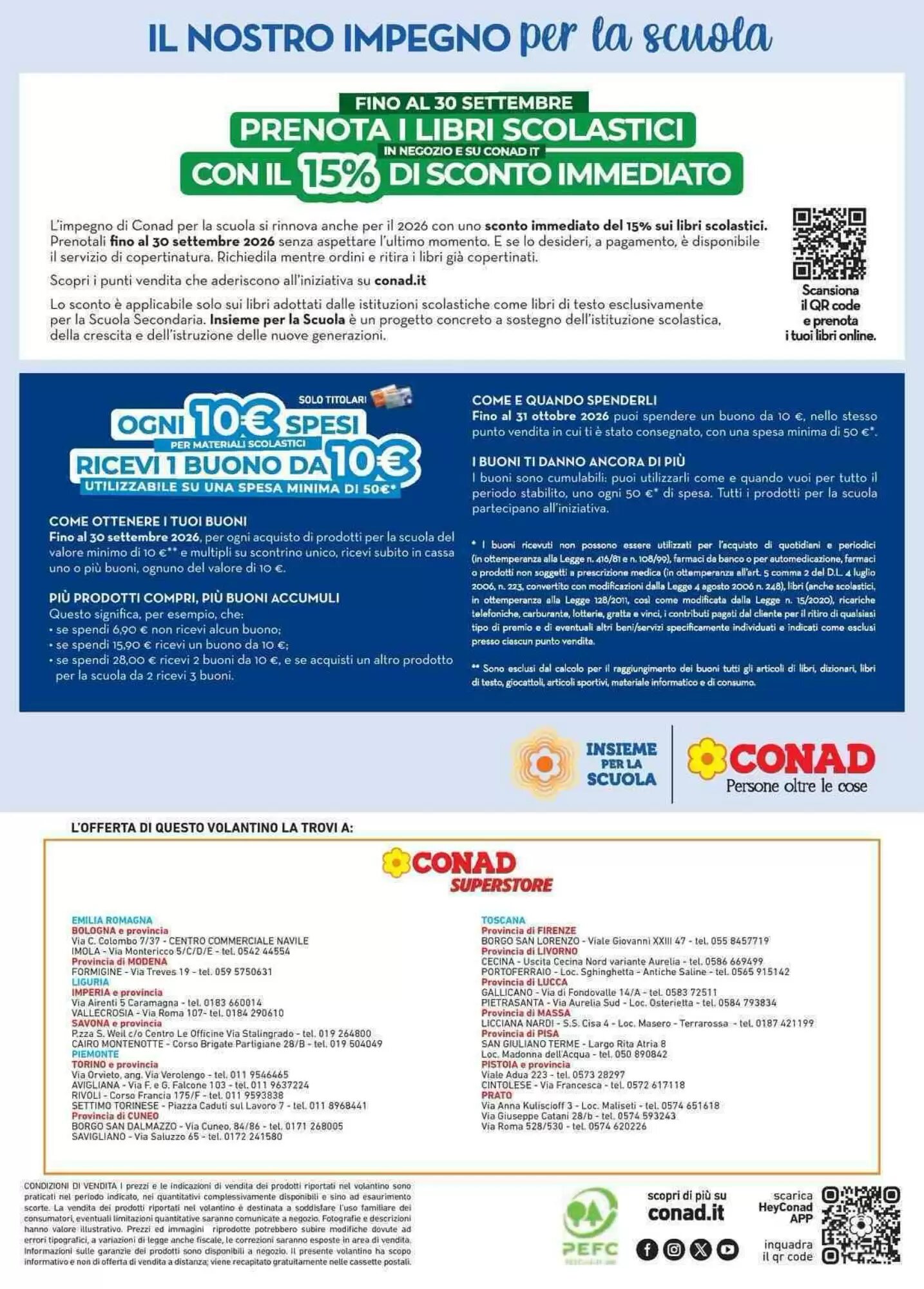 Volantino promozionale Conad Superstore  valide dal 21/08/2026 - Pagina 24.