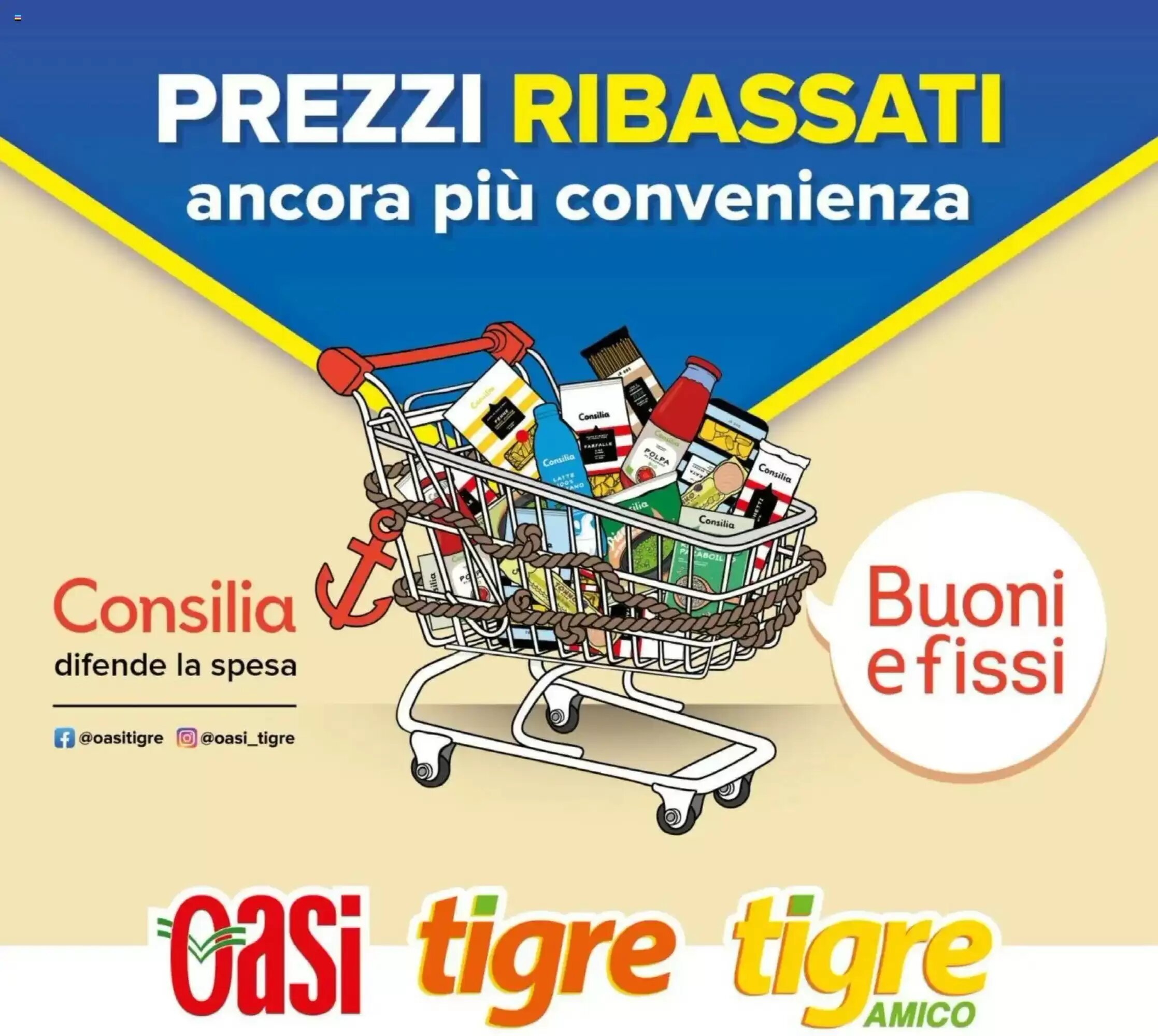 Volantino promozionale Tigre valide dal 21/08/2026 - Pagina 1.