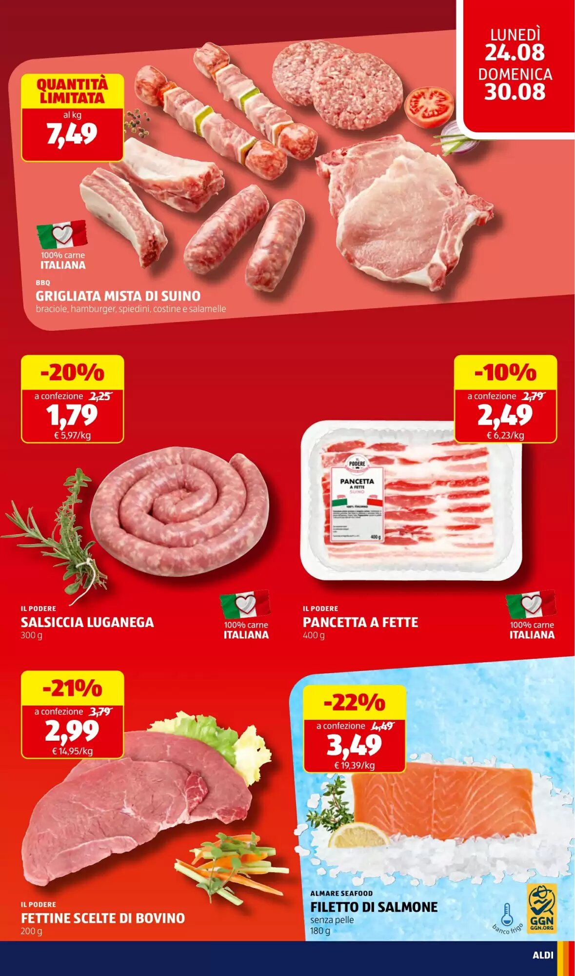 Volantino promozionale ALDI  valide dal 24/08/2026 - Pagina 13.