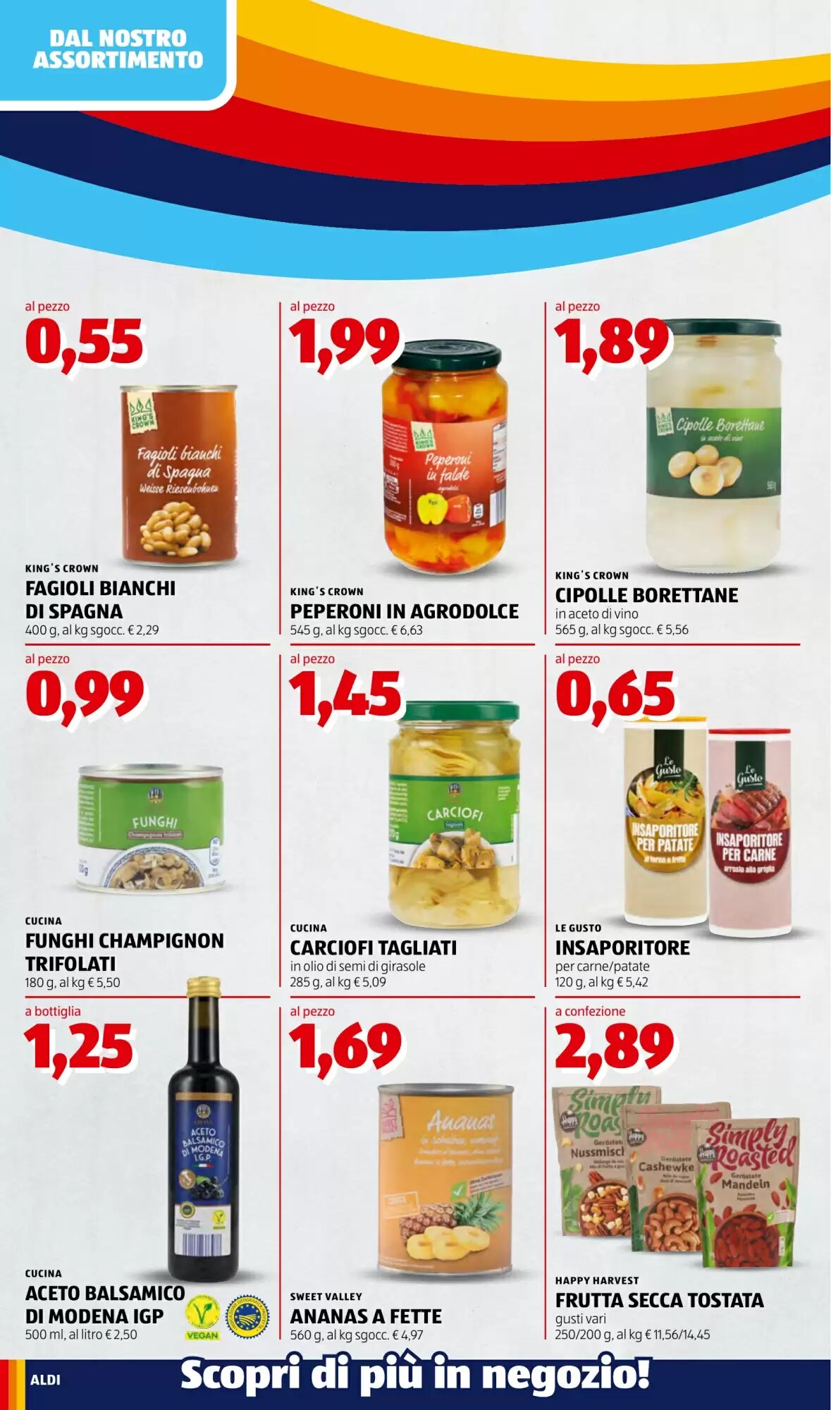 Volantino promozionale ALDI  valide dal 24/08/2026 - Pagina 6.
