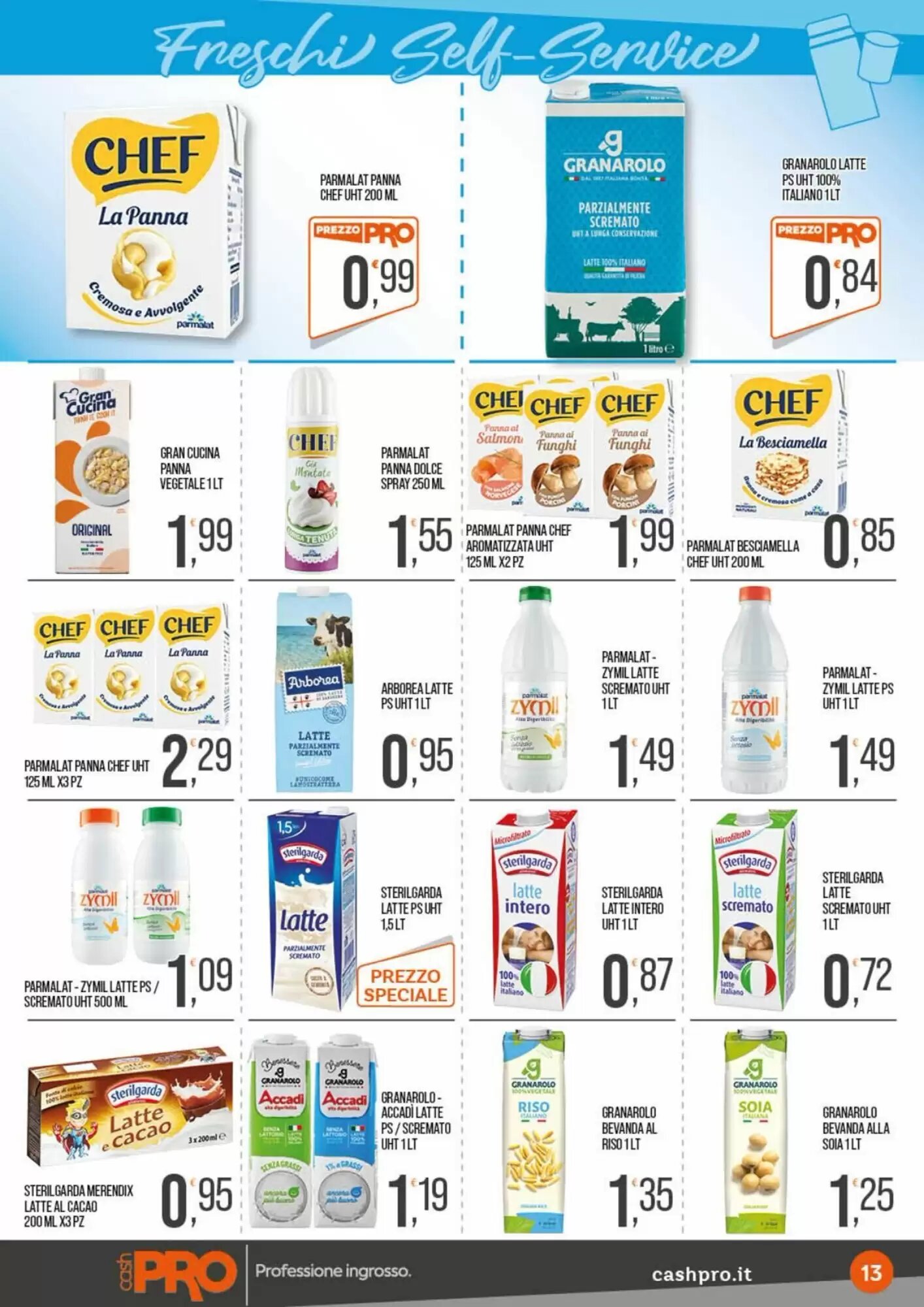 Volantino promozionale Cash pro  valide dal 24/08/2026 - Pagina 13.