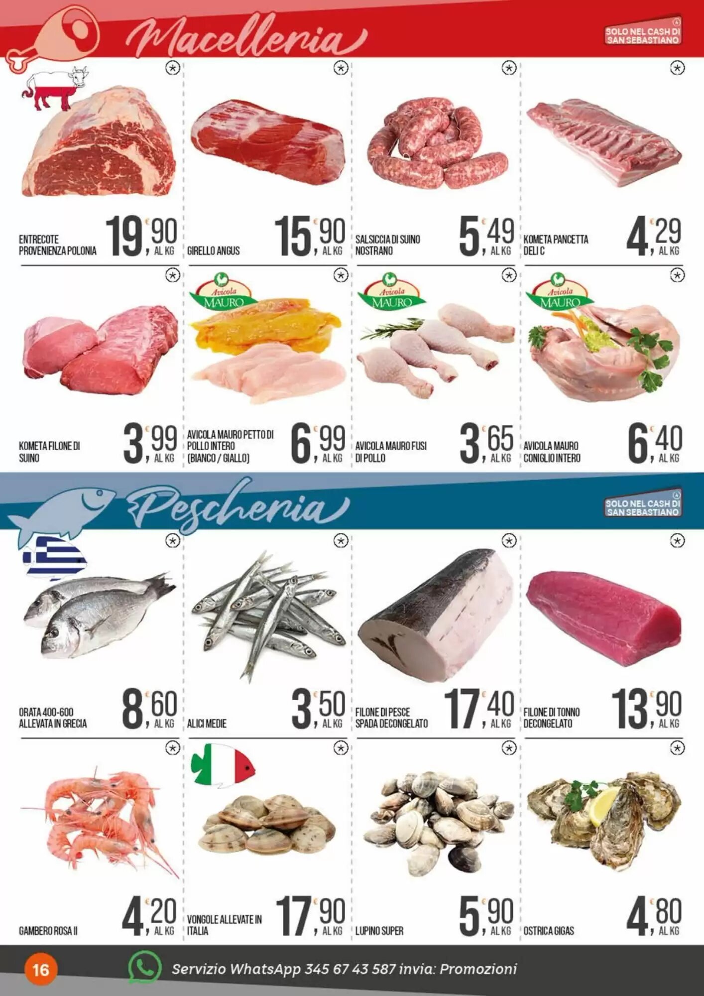 Volantino promozionale Cash pro  valide dal 24/08/2026 - Pagina 16.