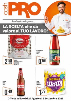 Volantino promozionale Cash pro  valide dal 24/08/2026