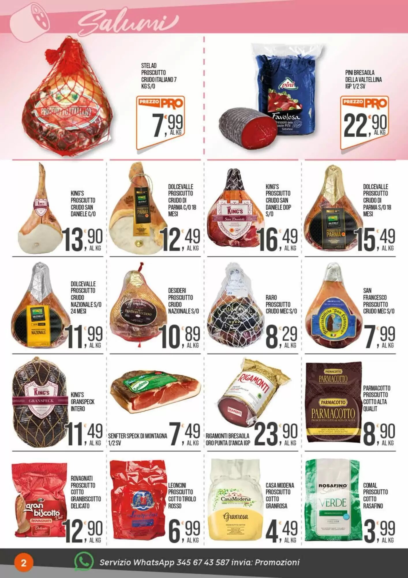 Volantino promozionale Cash pro  valide dal 24/08/2026 - Pagina 2.