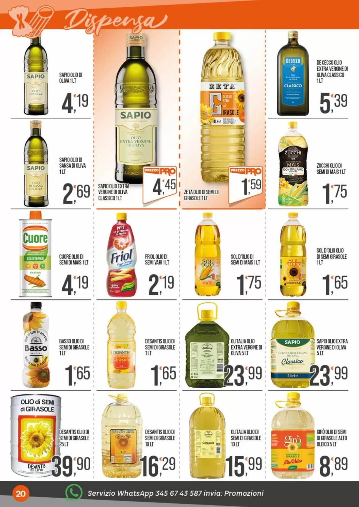 Volantino promozionale Cash pro  valide dal 24/08/2026 - Pagina 20.