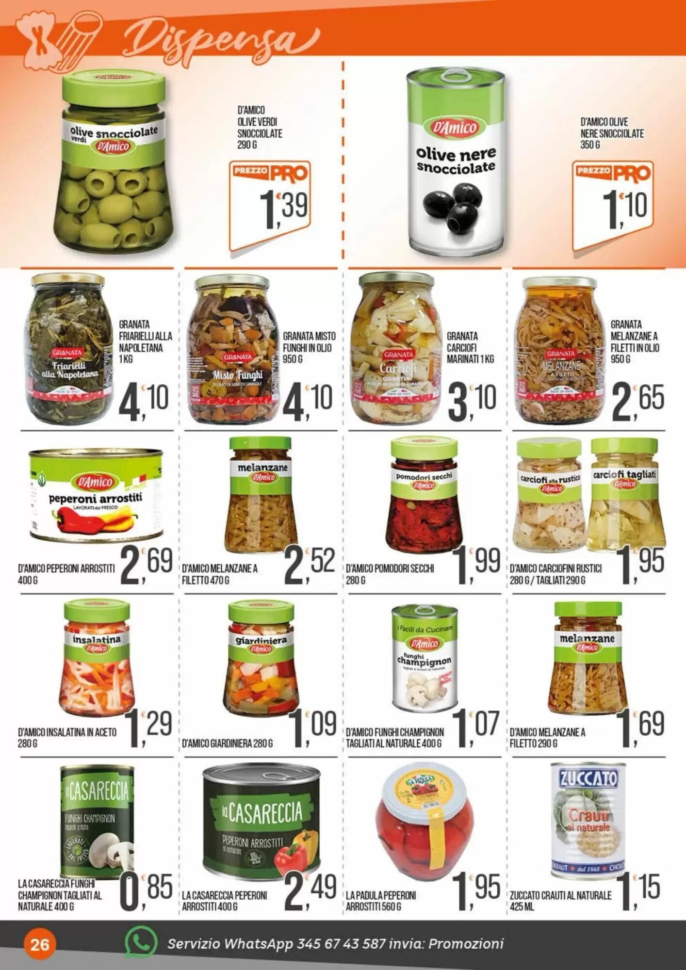 Volantino promozionale Cash pro  valide dal 24/08/2026 - Pagina 26.
