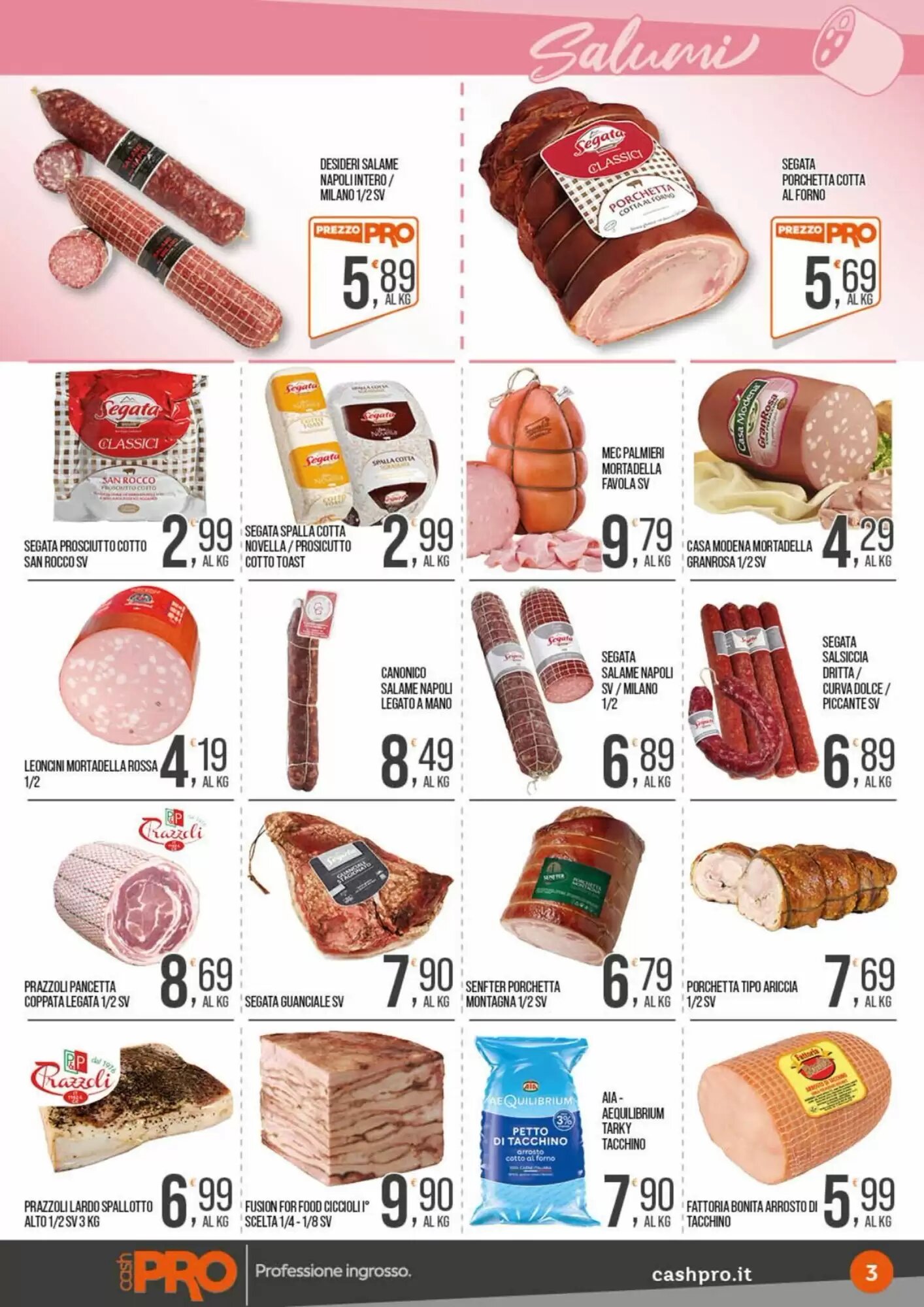 Volantino promozionale Cash pro  valide dal 24/08/2026 - Pagina 3.
