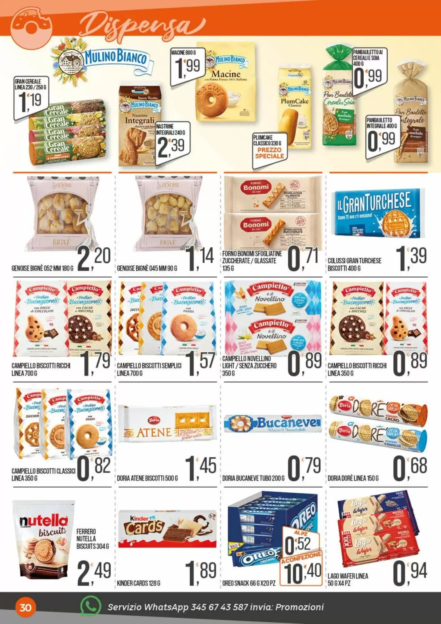 Volantino promozionale Cash pro  valide dal 24/08/2026 - Pagina 30.